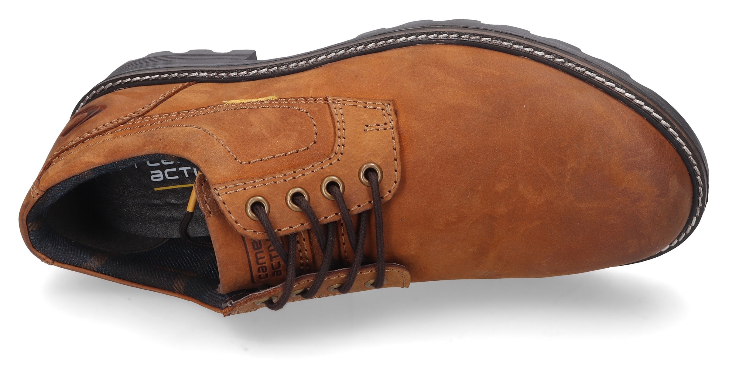 camel active Schnürschuh, Trachtenschuh, Freizeitschuh mit gepolsterter Innensohle
