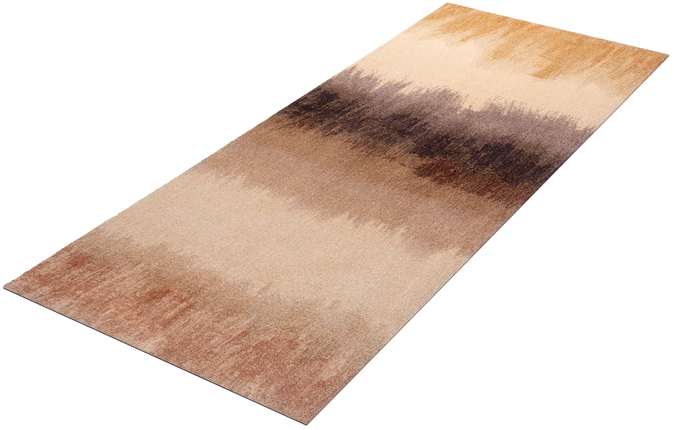 wash+dry by Kleen-Tex Läufer »Bronze Bands«, rechteckig, 9 mm Höhe