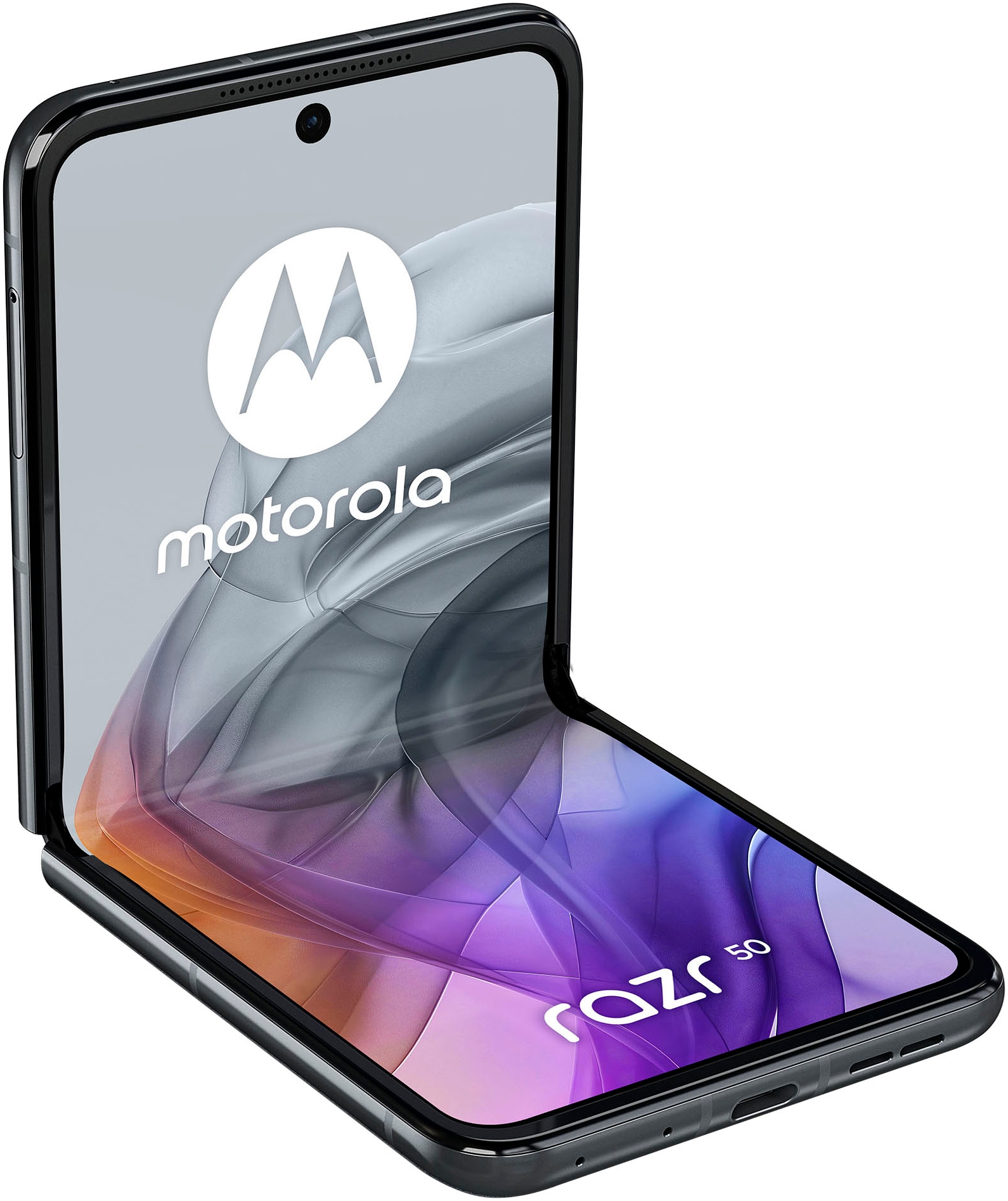 Motorola Smartphone »razr 50« Koala Grey