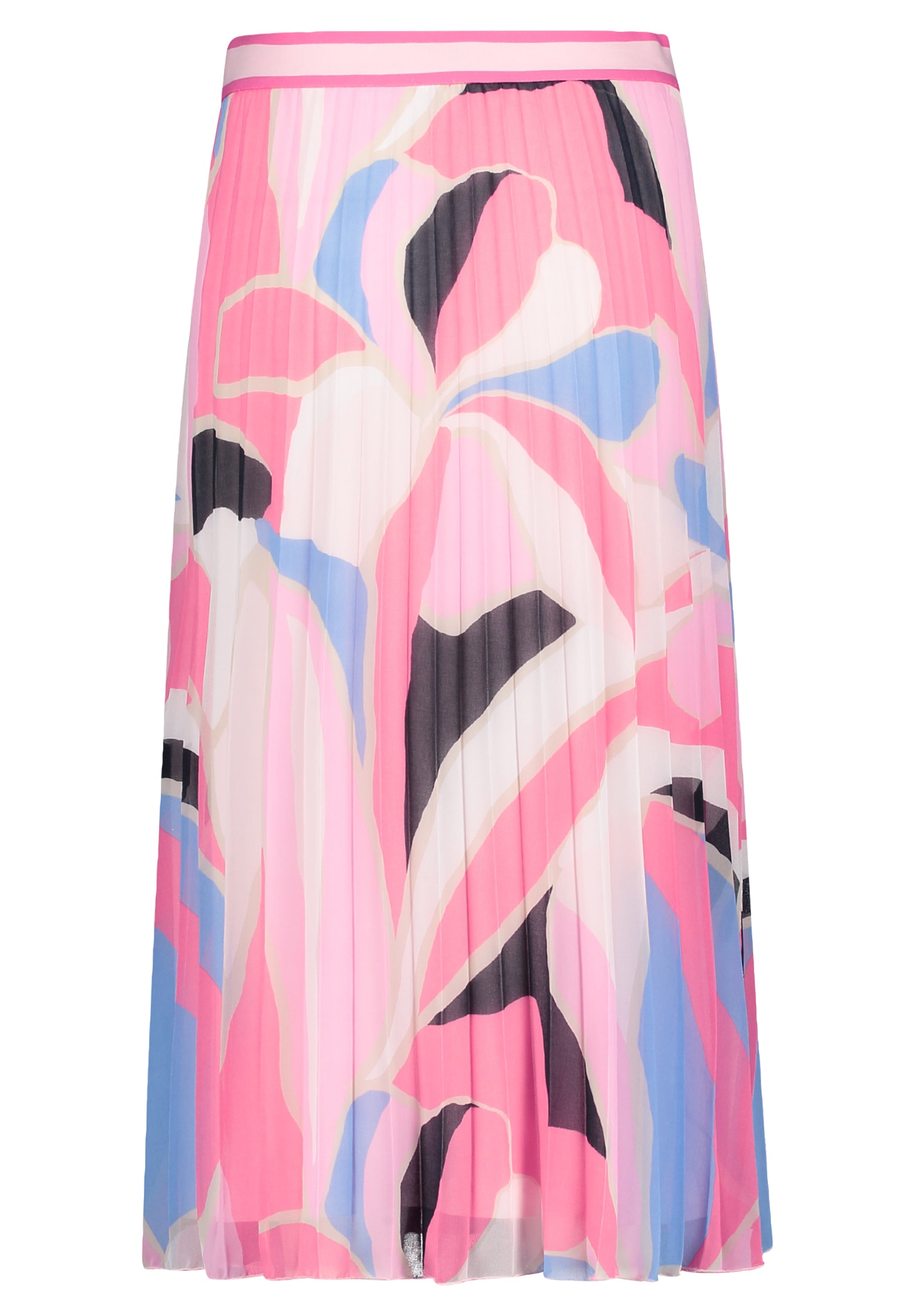 Betty&Co Faltenrock »Chiffonrock mit Plissee«