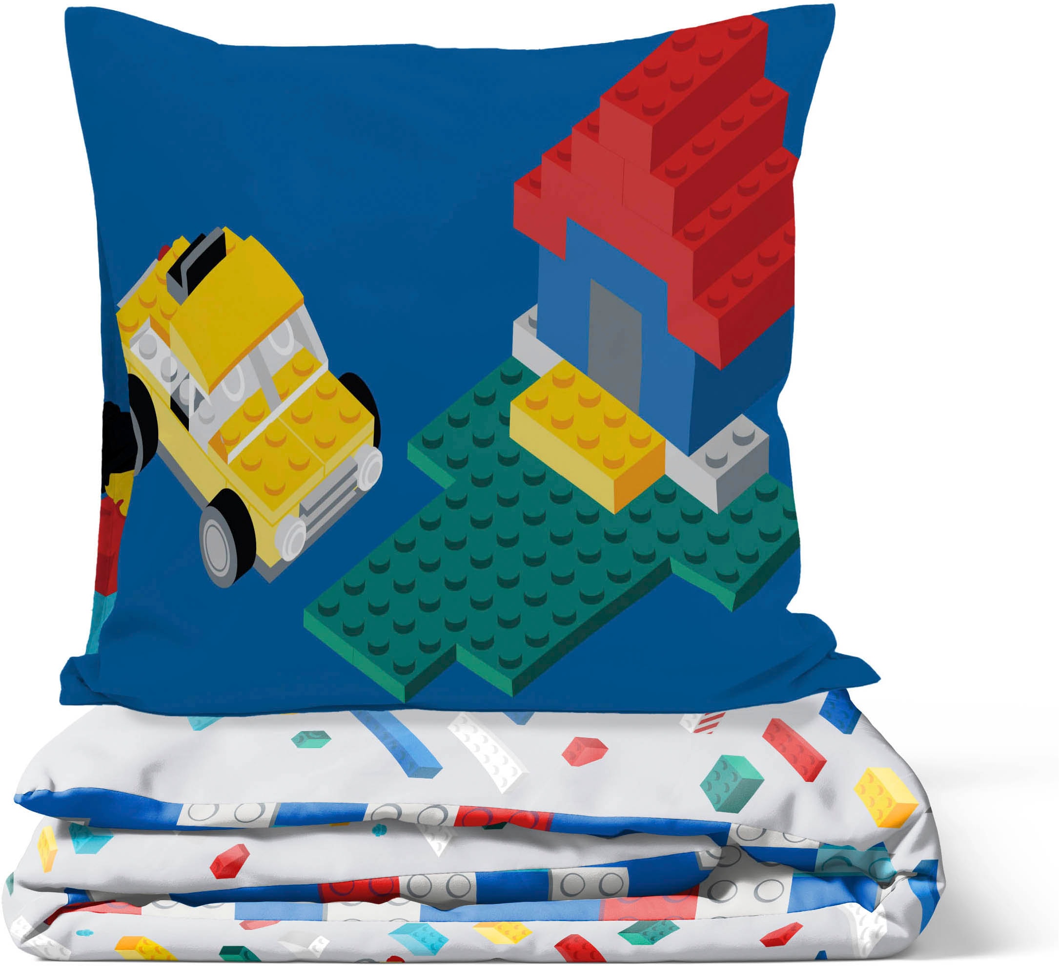 LEGO® Kinderbettwäsche »Lego Let's Build« 2 100% Baumwolle