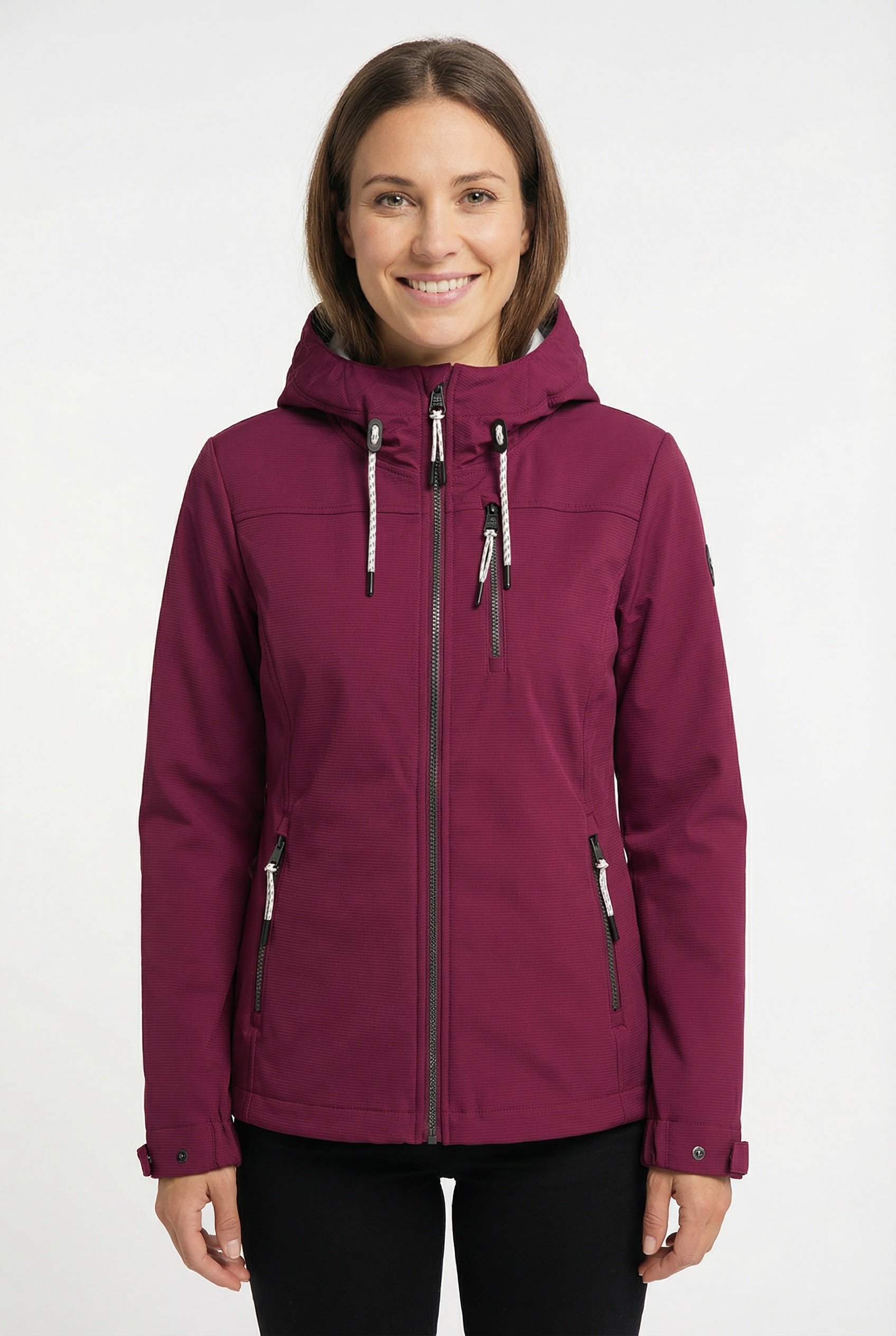 G.I.G.A. DX by killtec, Damen, Softshelljacke »GS 111 WMN SFTSHLL JCKT«, dunkel himbeere, 40, dunkel himbeere, Softshelljacke von G.I.G.A. DX by 