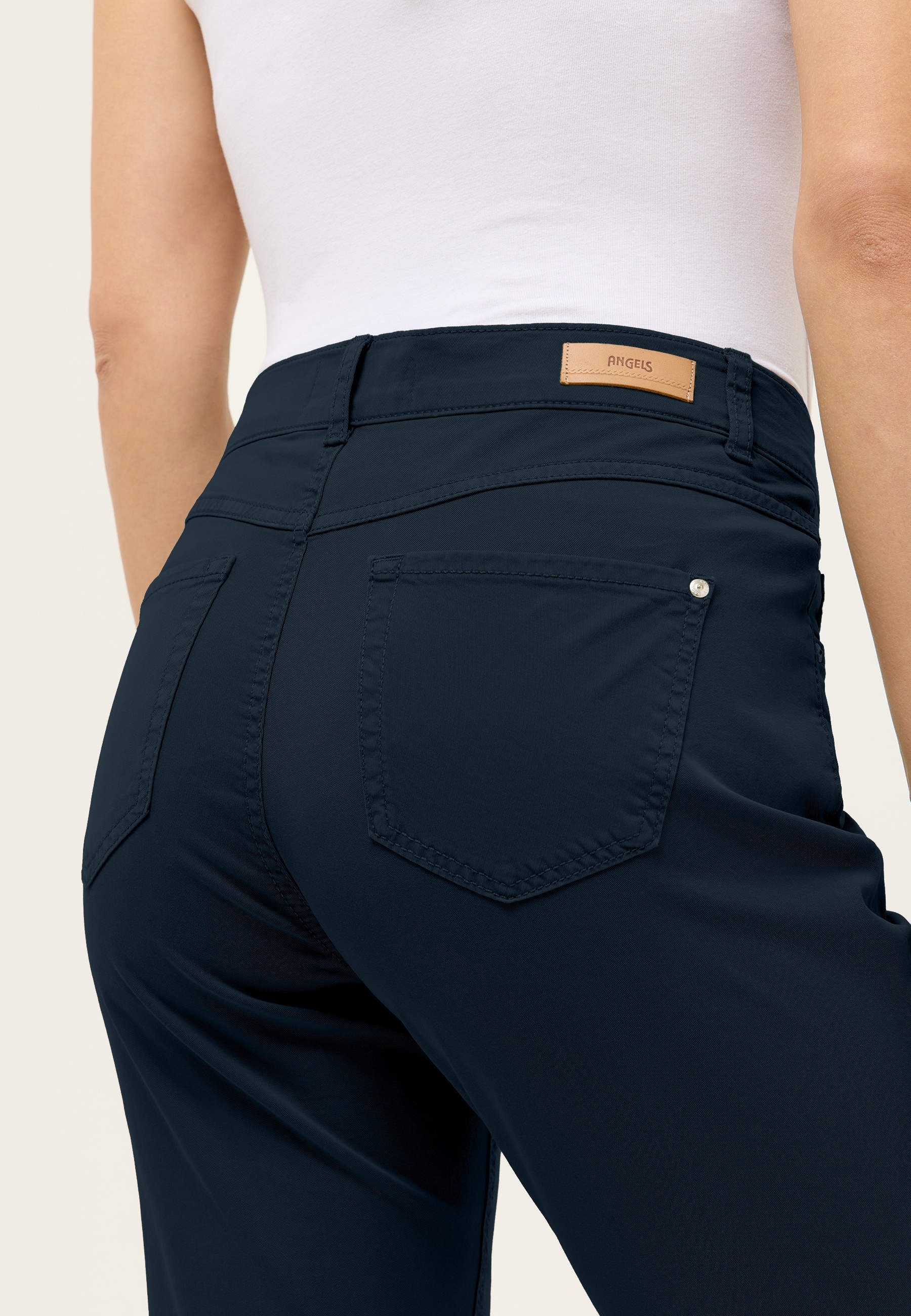 ANGELS Caprihose, Sommerhose mit Stretch