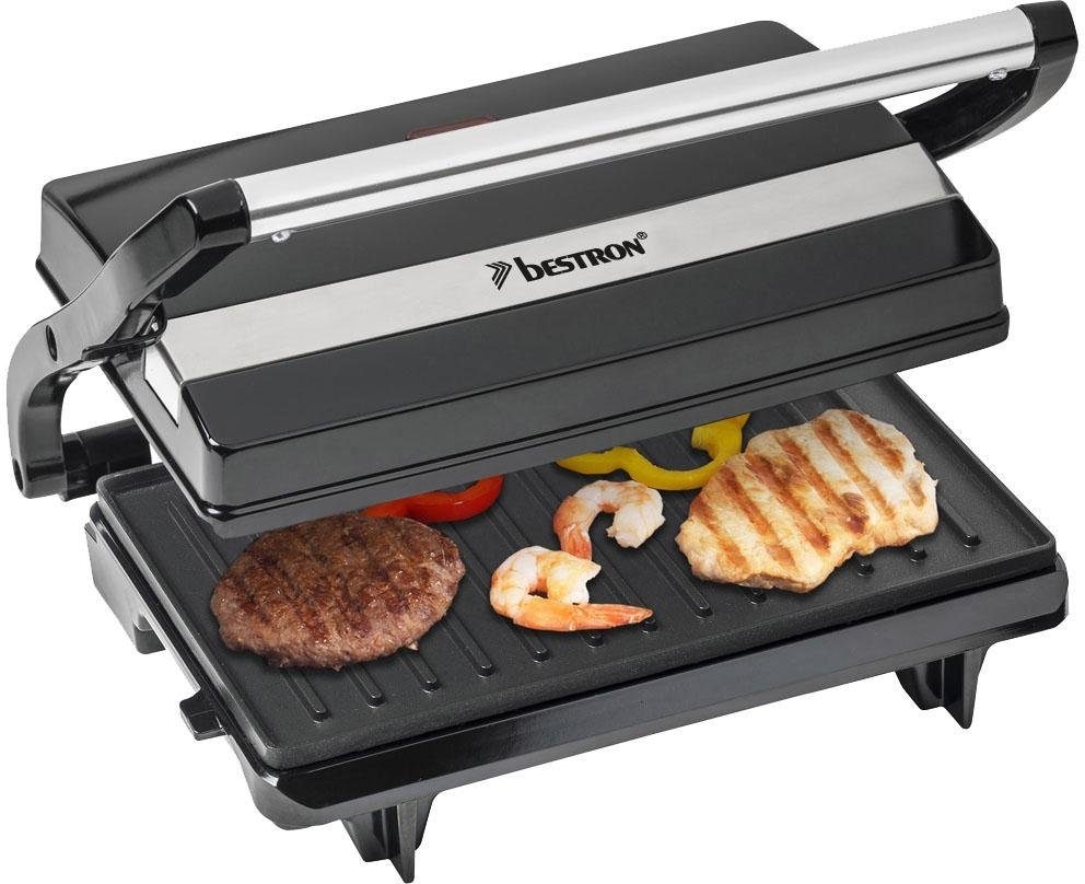 bestron Kontaktgrill »APM123Z Viva Italia«, 700 XXL -Kontaktgrill Sandwich-/Panini online W, als auch 3 einsetzbar, | antihaftbeschichtet kaufen mit Jahren Garantie