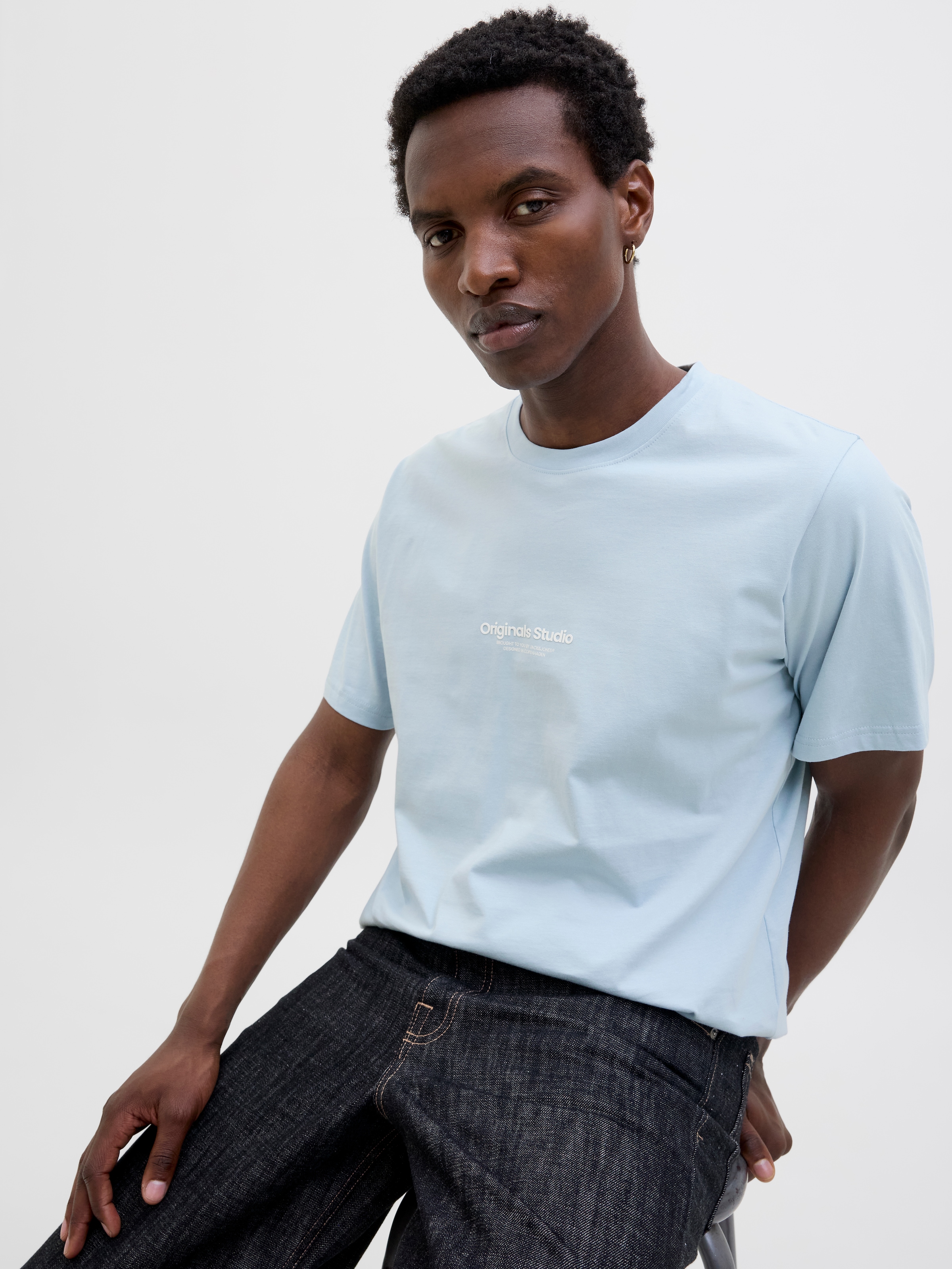 Jack & Jones Rundhalsshirt »JORVESTERBRO TEE SS CREW NECK NOOS«