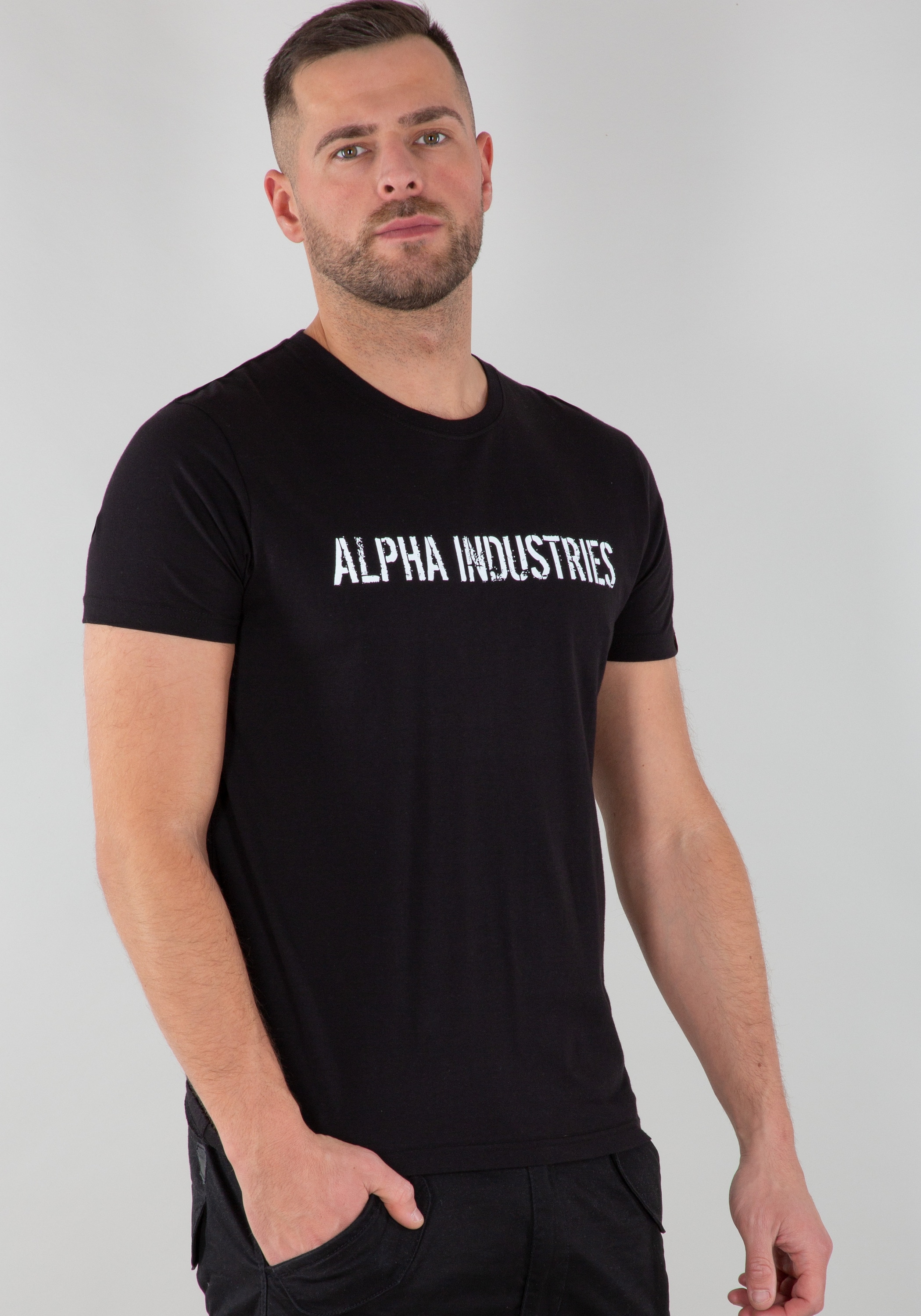 Alpha Industries - T« Men bei Industries RBF ♕ T-Shirts T-Shirt Moto »Alpha