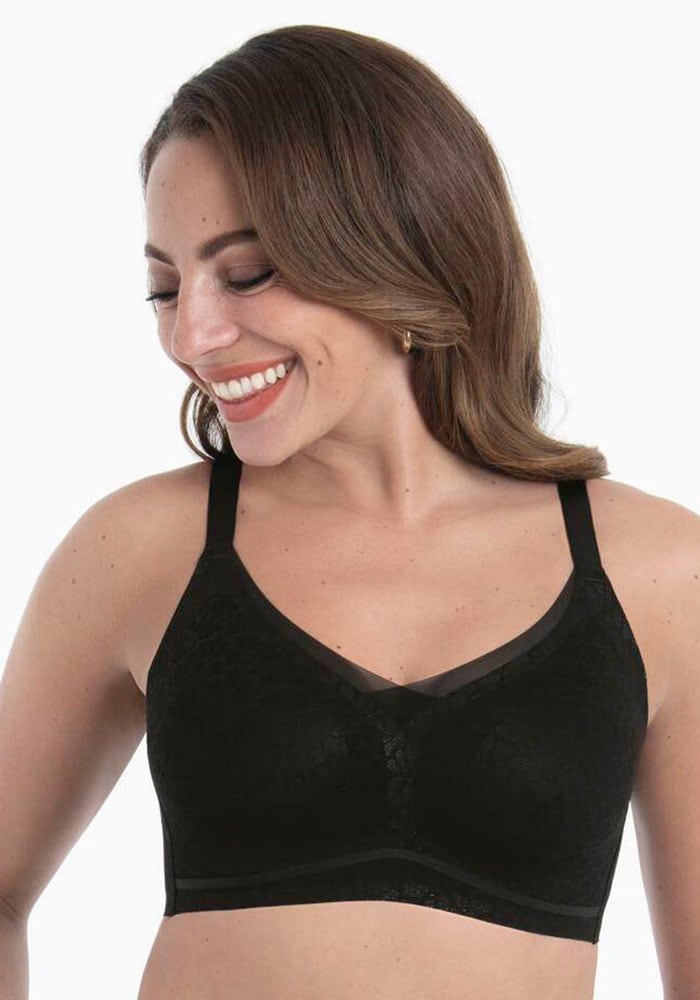 Anita since 1886 Bralette Verstellbare Träger, sportlich leichter Mesh Abschluss im Dekolleté.