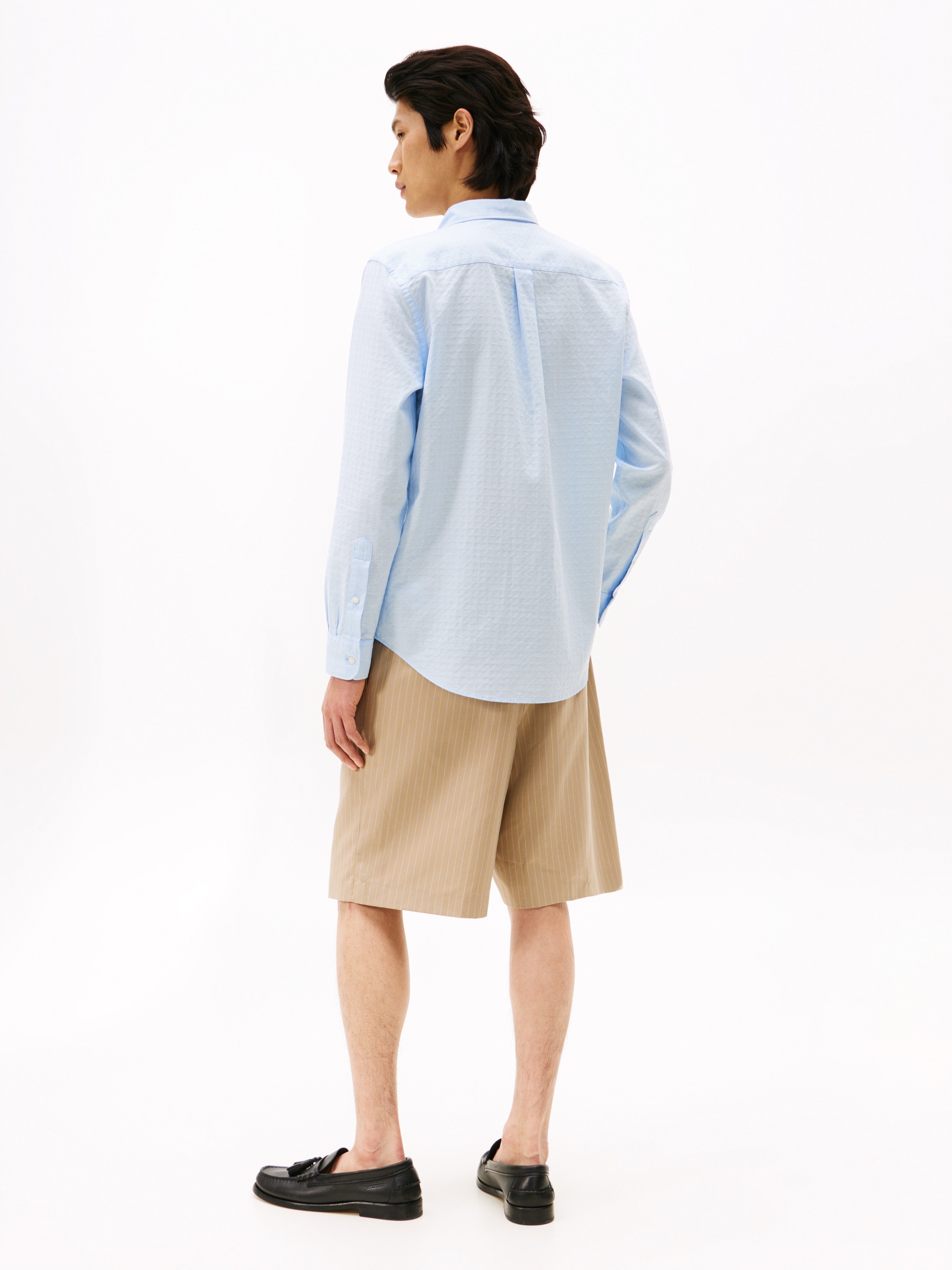 Tommy Hilfiger Langarmhemd »DOBBY STRUCTURE RF SHIRT«