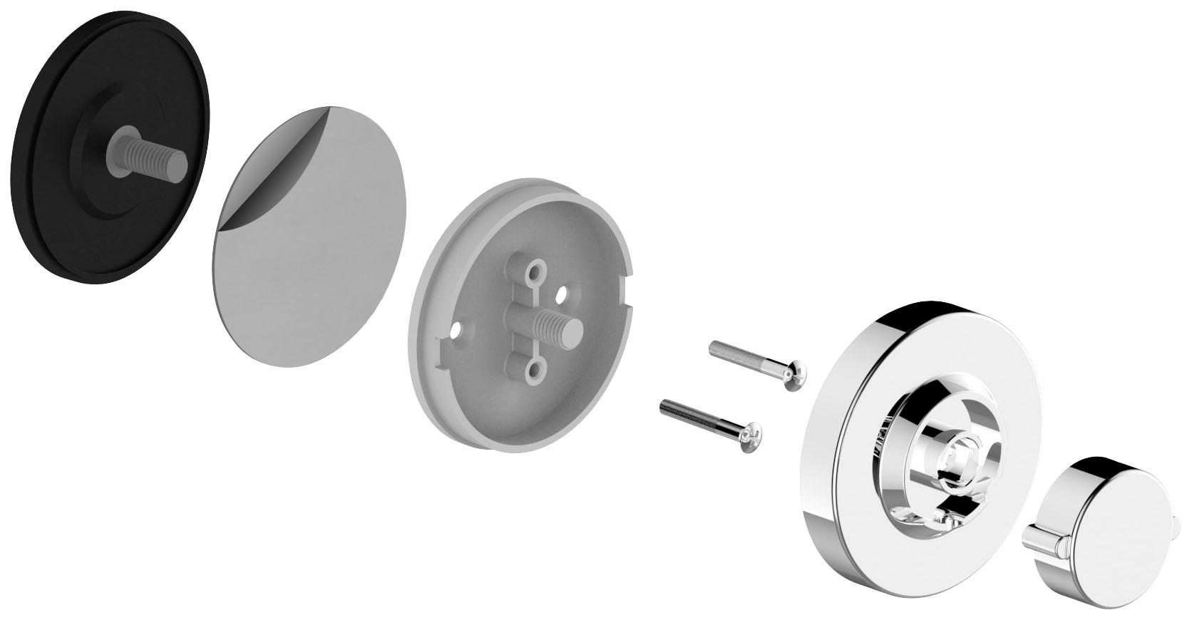 CORNAT Duschregal »3 in 1 - Extra großer & hoher Korb - Zur Wandmontage - Duschablage« 3 Befestigungsoptionen mit Saugnapf, Klebepad & Bohren - Verchromt