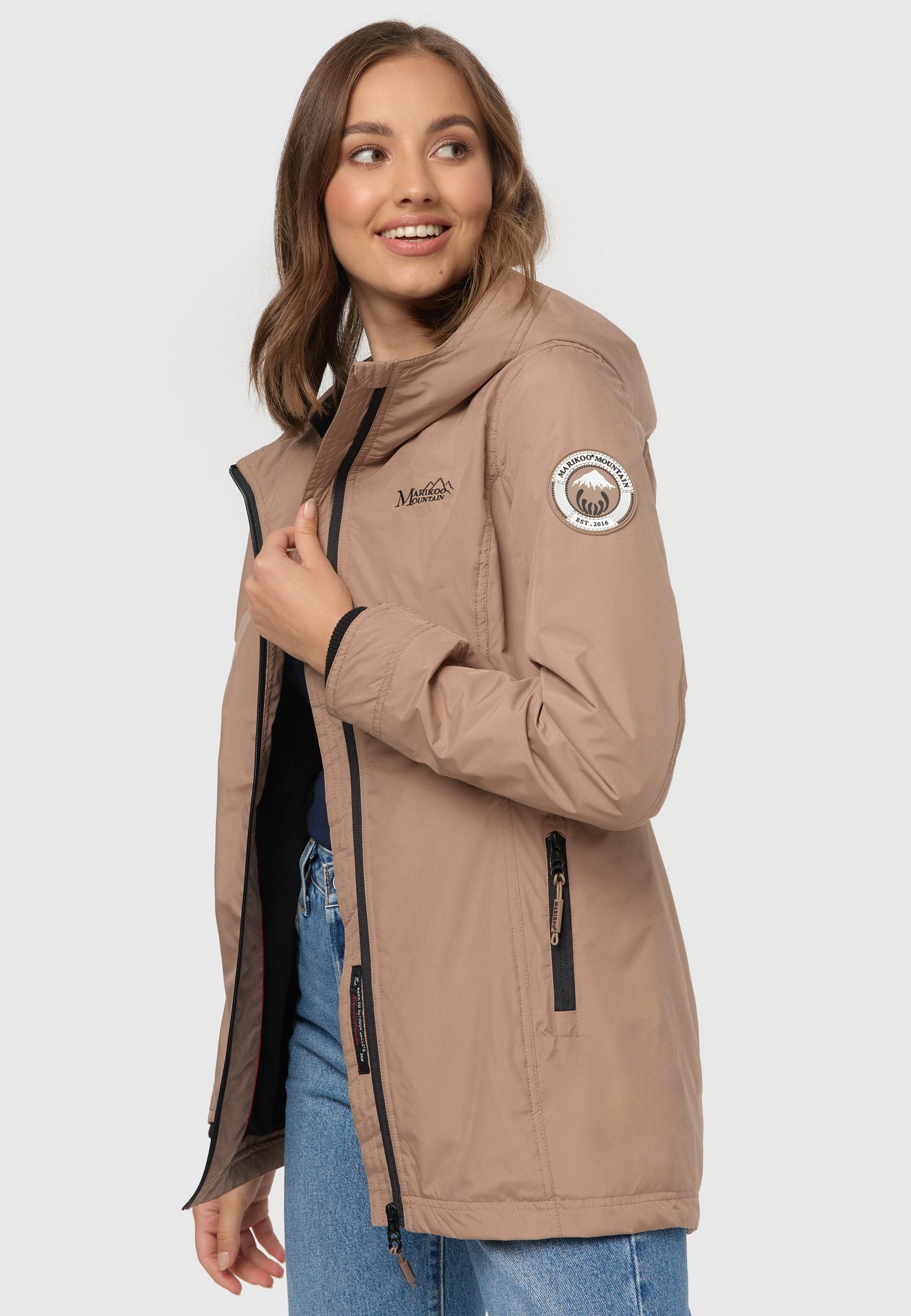 Marikoo Outdoorjacke »Outdoorjacke Honigbeere«, mit Kapuze