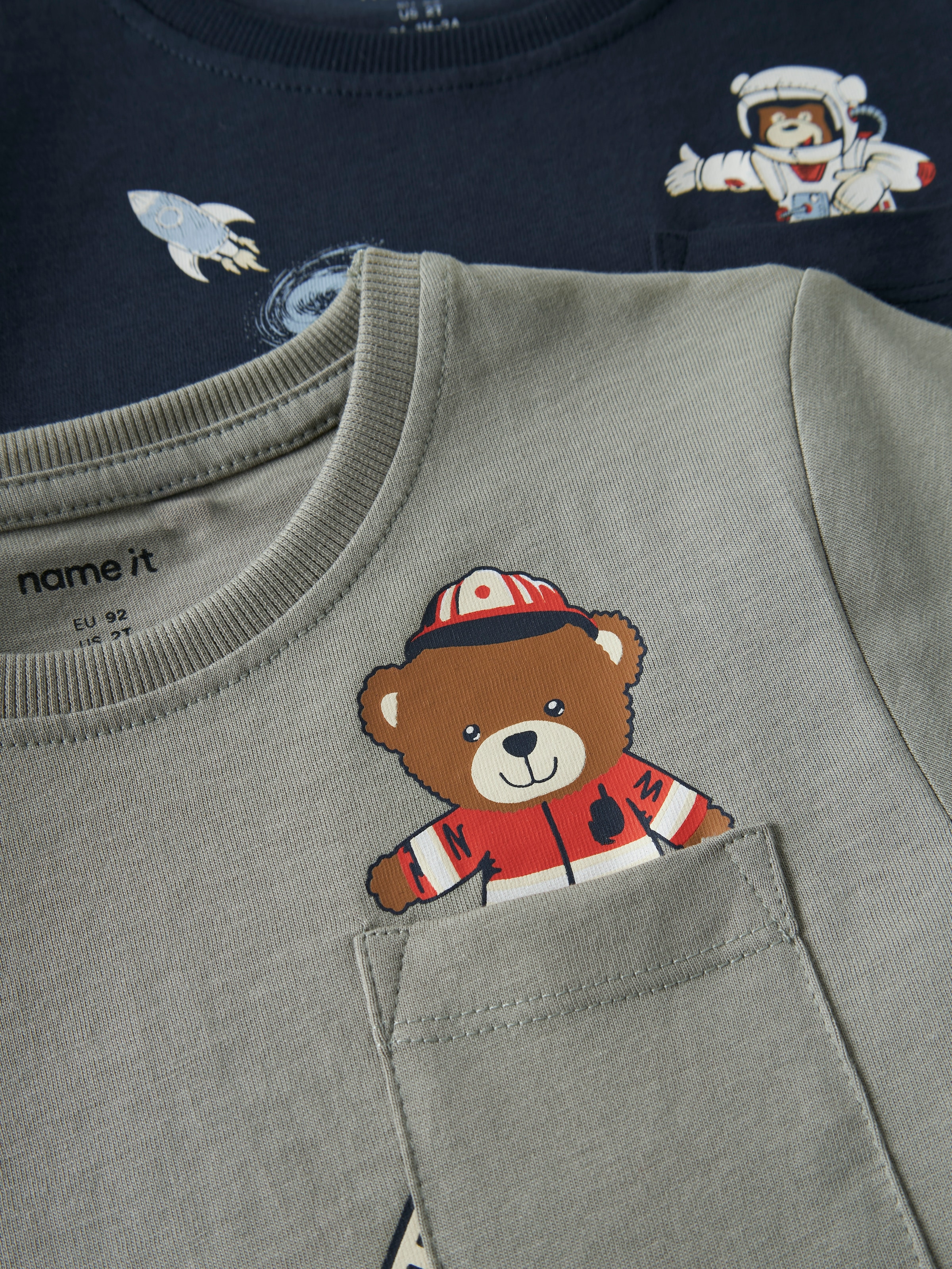 Name It T-Shirt »NMMVILIAN 2P SS NREG TOP« Packung, 2