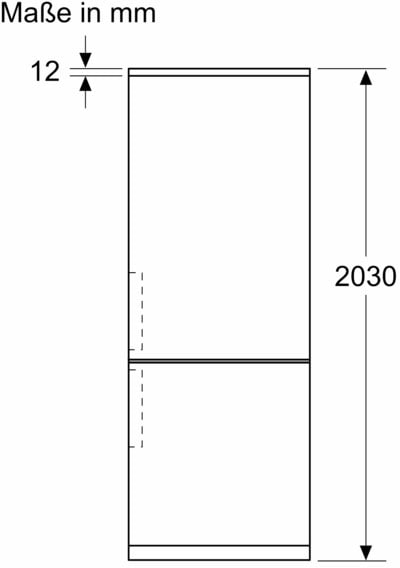 BOSCH Kühl-/Gefrierkombination, KGN49VICT, 203 cm hoch, 70 cm breit mit 3  Jahren XXL Garantie