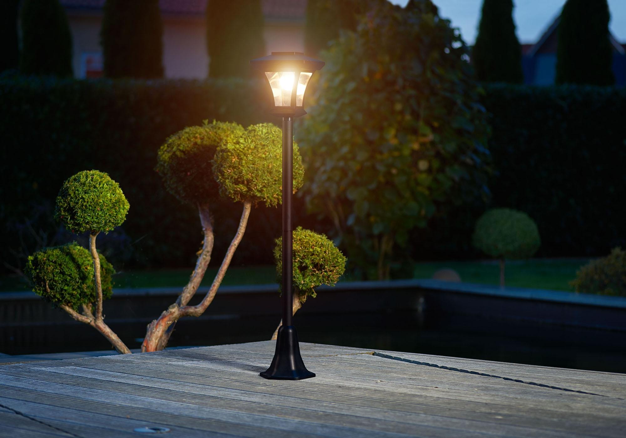 IC Gardenstyle LED Außen-Stehlampe »LATERNE«, Leuchtmittel LED-Board | LED fest integriert, LED Solar Laterne 120 cm