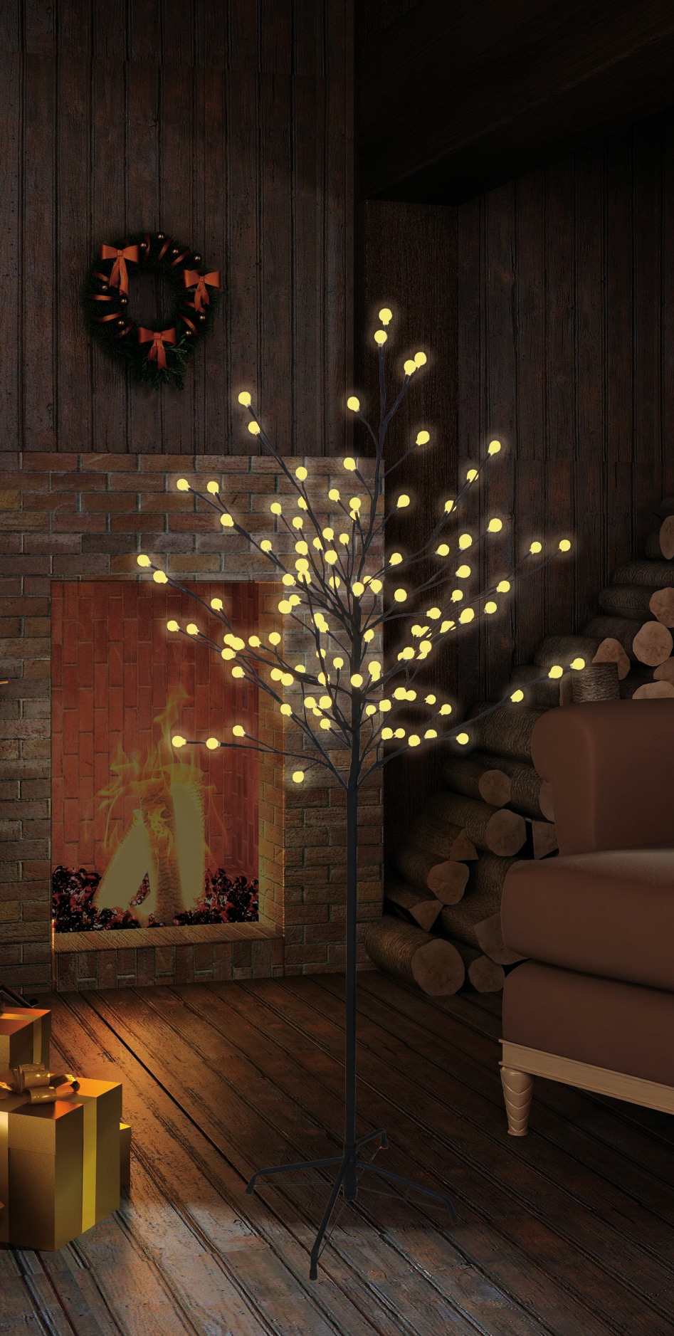 Baum, mit Weihnachtsdeko | kaufen Garantie 3 BONETTI online Jahren 500 XXL LED flammig-flammig,