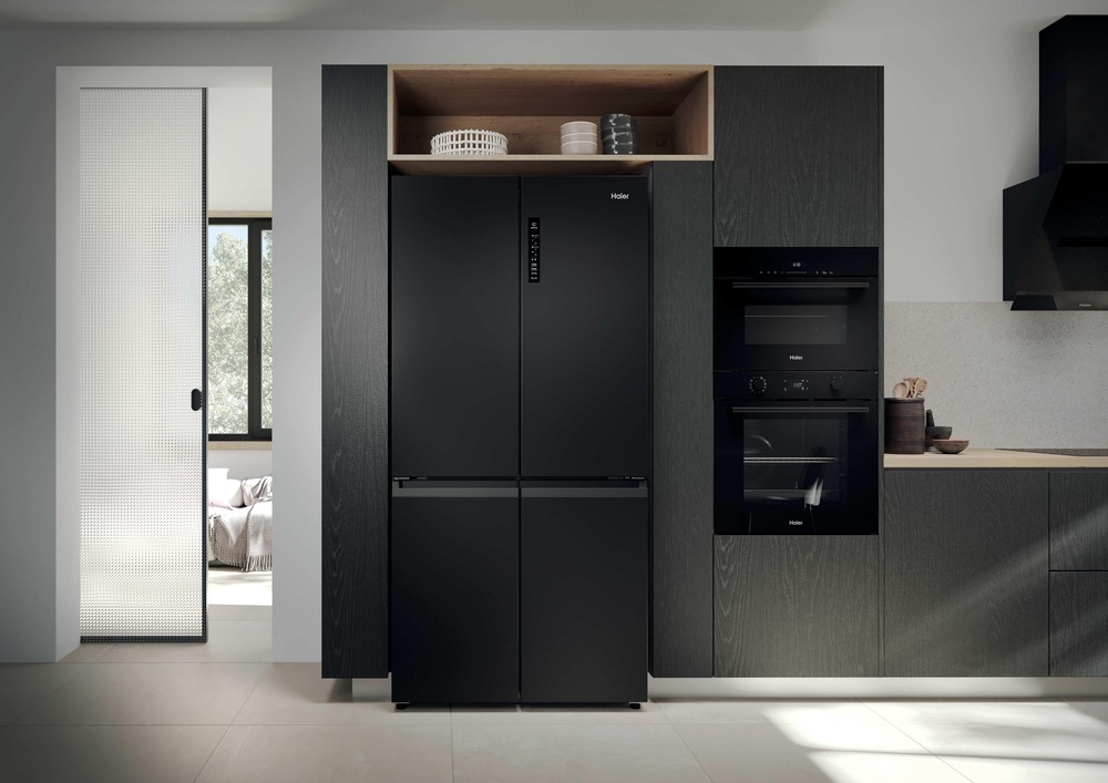 Haier Kühl-/Gefrierkombination »HCR39F19ENPT« 190,5 cm hoch 90,8 cm breit Humidity Zone: Obst, Gemüse und Salat 2x länger frisch halten