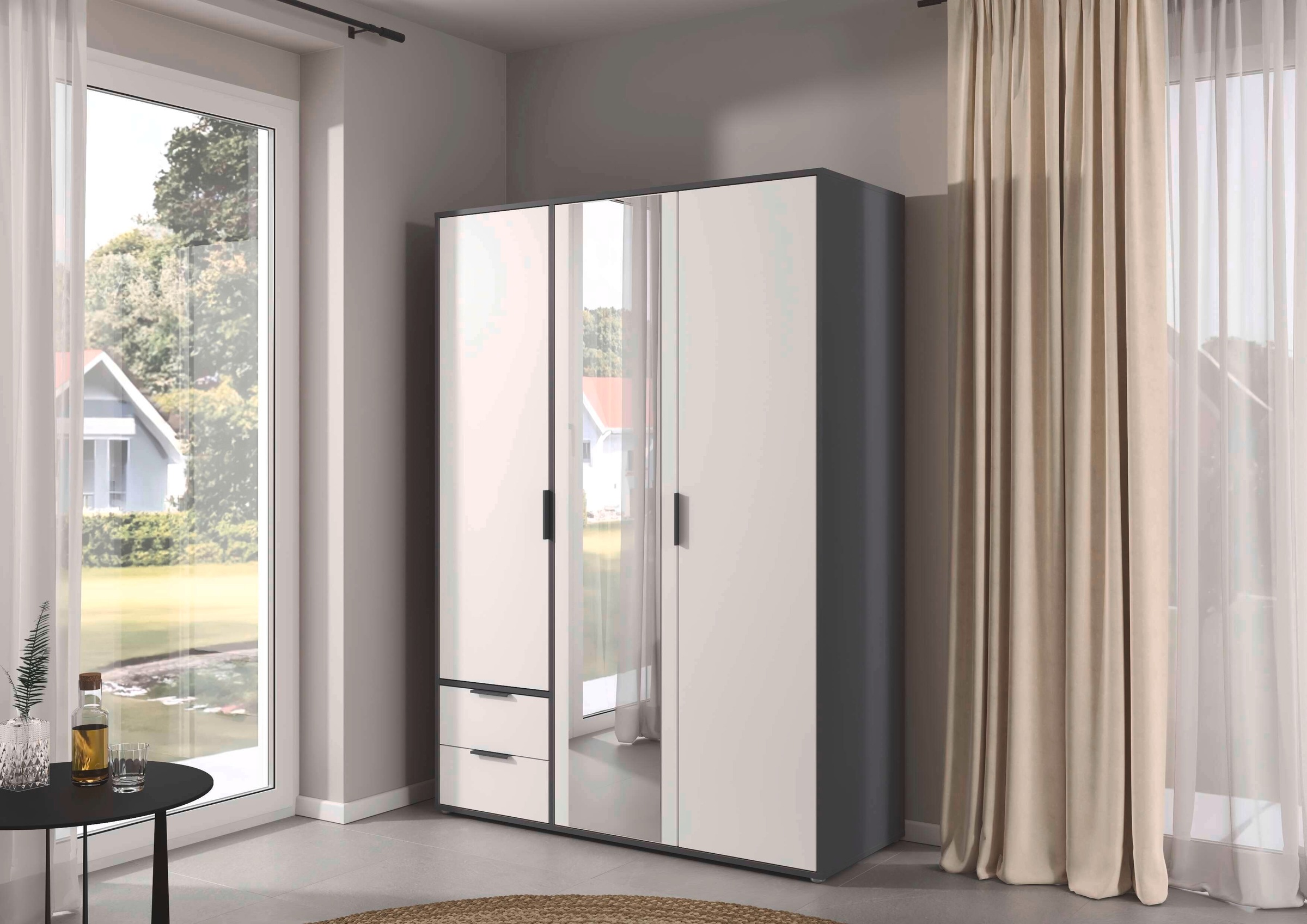 INOSIGN BY RAUCH Kleiderschrank »Schrank Garderobe Schlafzimmer Stauraum PAULLY TOPSELLER Wäscheschrank«, (mit 3 unterschiedlichen Griff-Varianten), OTTOS CHOICE 3 Griffvarianten MADE IN GERMANY