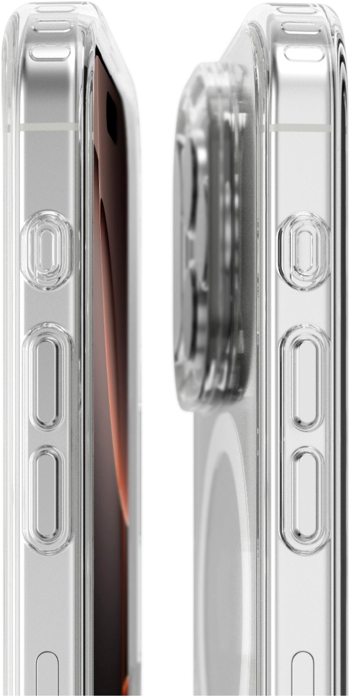 VONMÄHLEN Smartphone-Hülle »iPhone 16 Pro, Transparent Case - Schutzhülle,White«