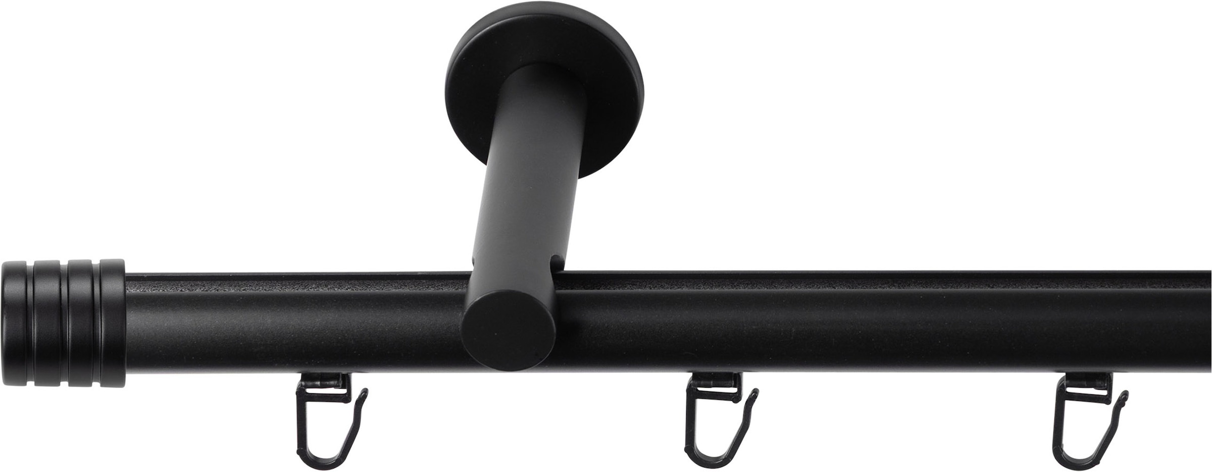 SN DECO GROUP Gardinenstange Ø 19 mm 1 läufig-läufig Fixmaß;kürzbar