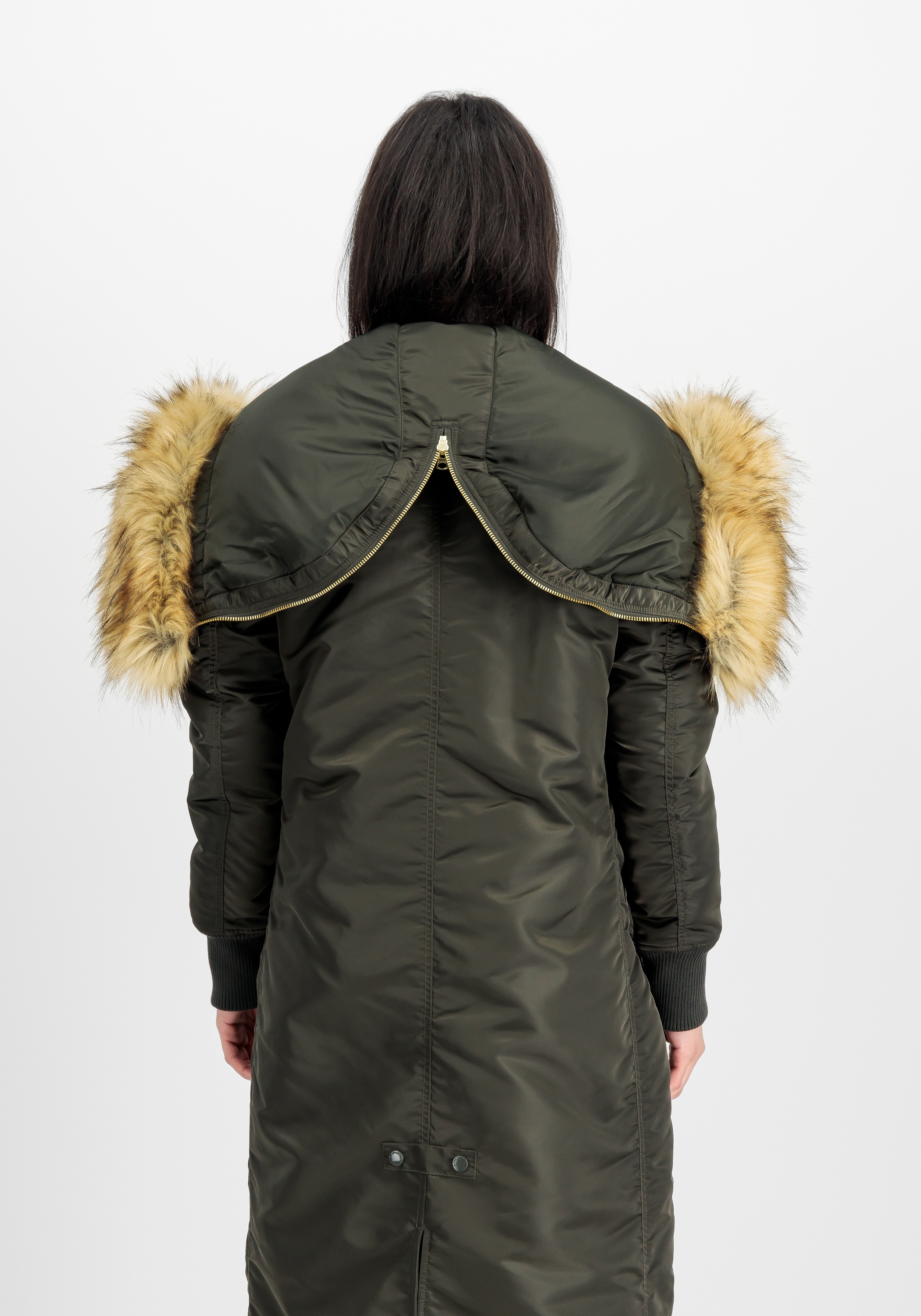Alpha Industries Winterjacke »Alpha Industries Women - Cold Weather Jackets Long Fishtail W«