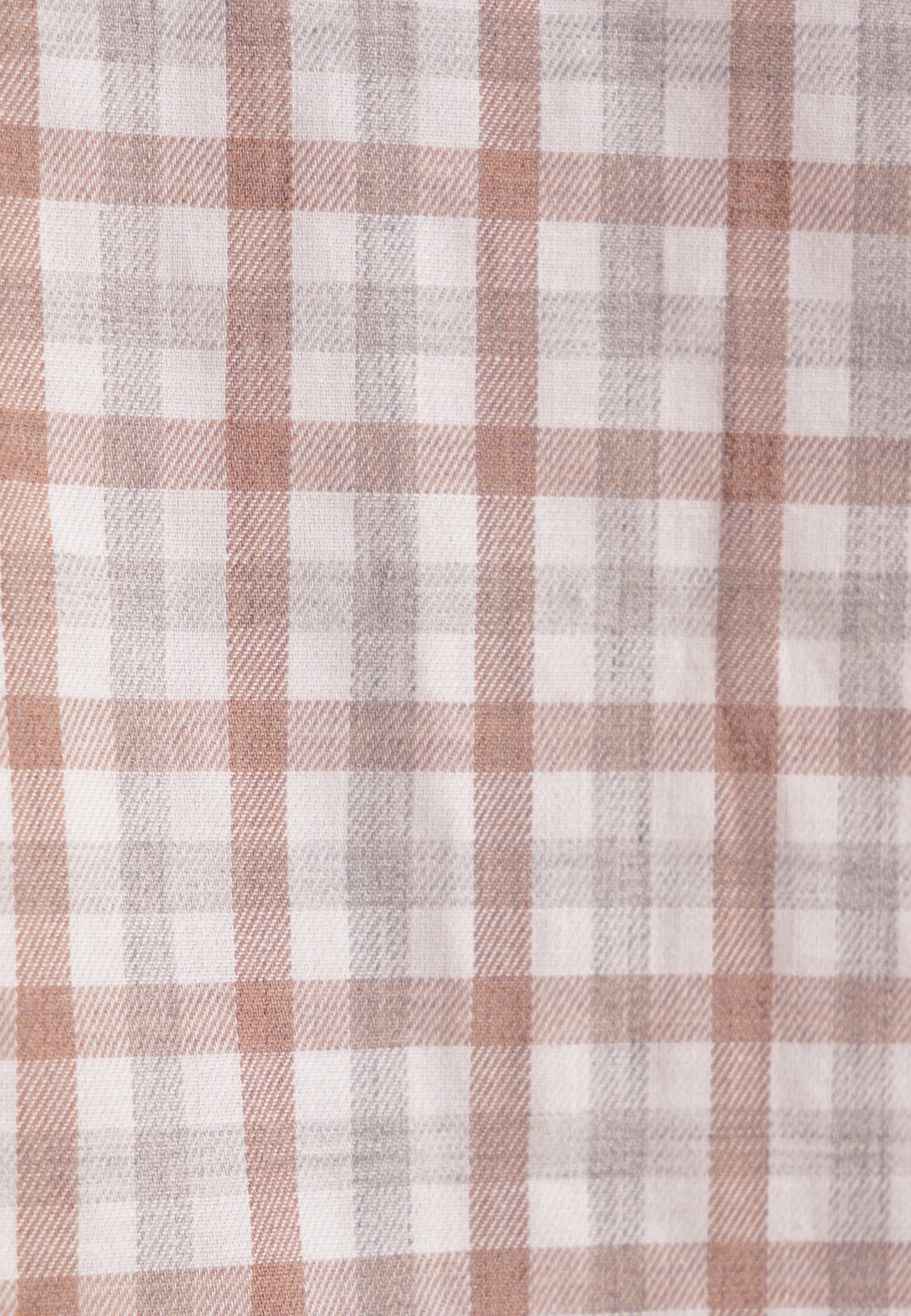 seidensticker Flanellhemd »Slim«, Slim Langarm Button-Down-Kragen Karo