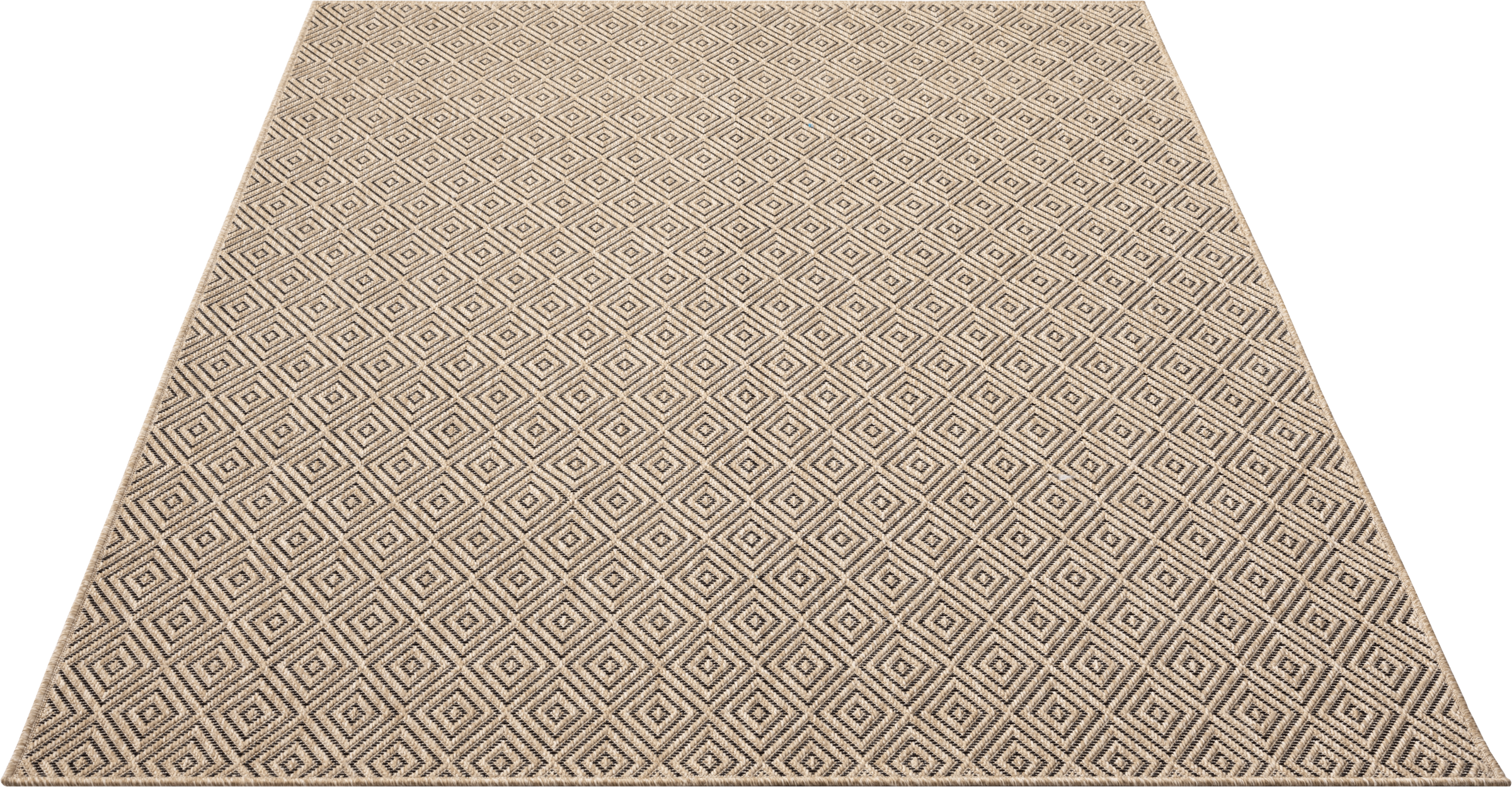 merinos Teppich »Kenzy« rechteckig 10 mm Höhe robuster In- und Outdoor Teppich im natürlichen Jute-Look, wetterfest