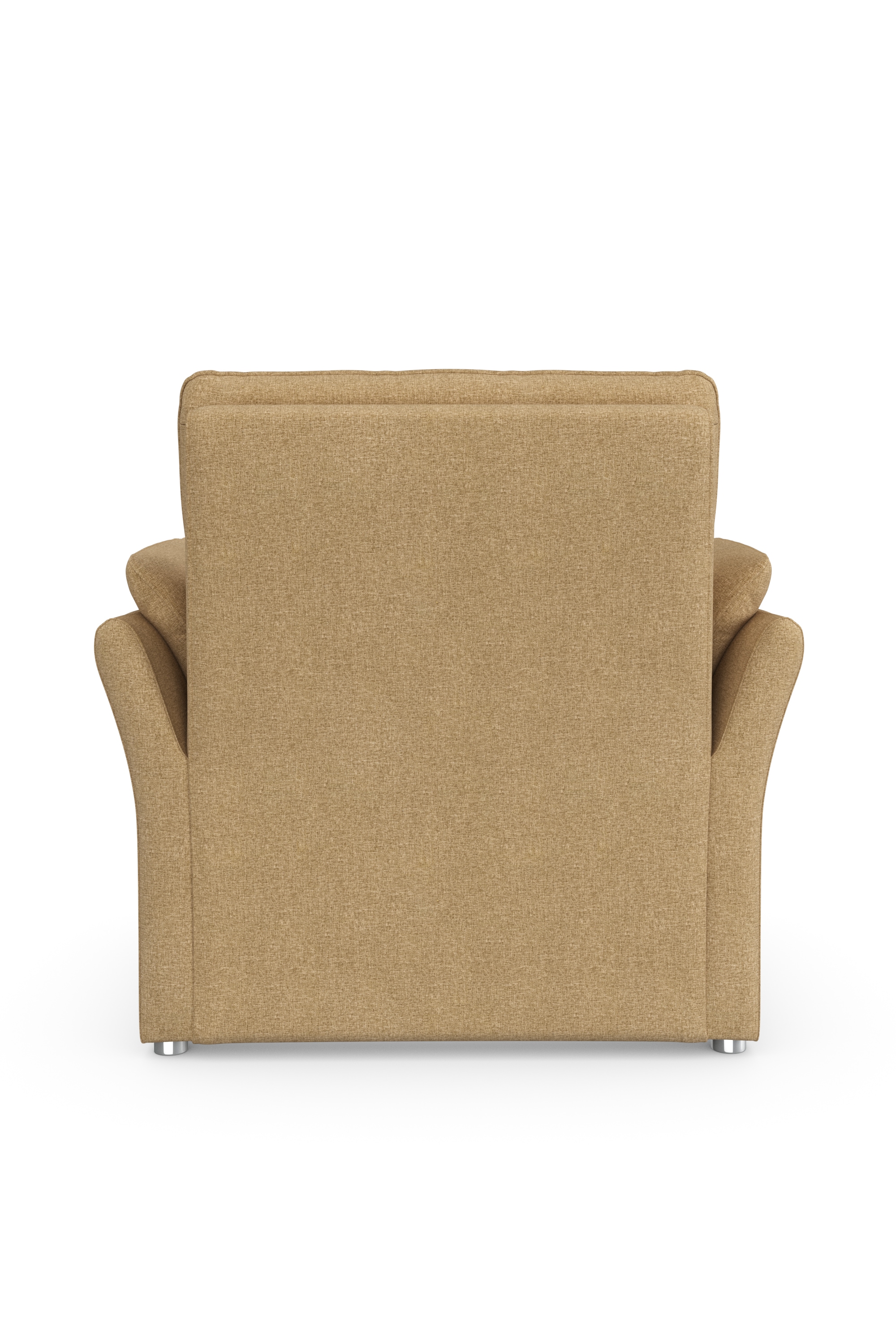 DOMO collection Sessel »Pina elegant und zeitloser Clubsessel, bequemer Cocktailsessel«, Hoher Sitzkomfort, Feinstruktur, beige