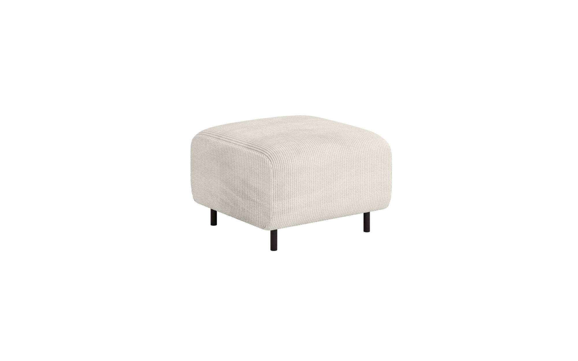 Home affaire Polsterhocker »ARROS klein mit Wellenunterfederung, Maße B/T/H: 70/70/46 cm«, passend zur Serie, in hochwertiger Verarbeitung