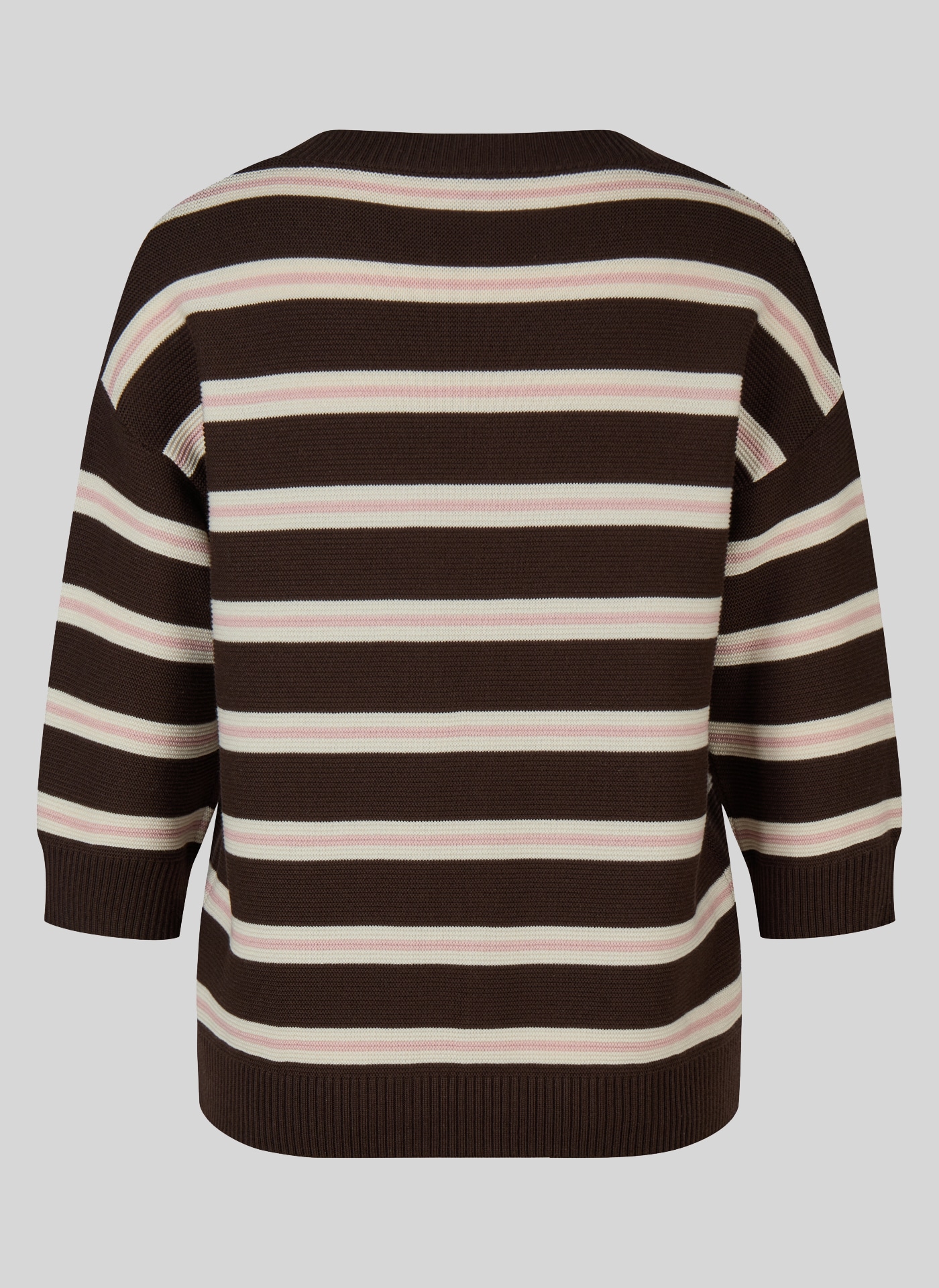 Rabe Strickpullover mit Streifen Muster