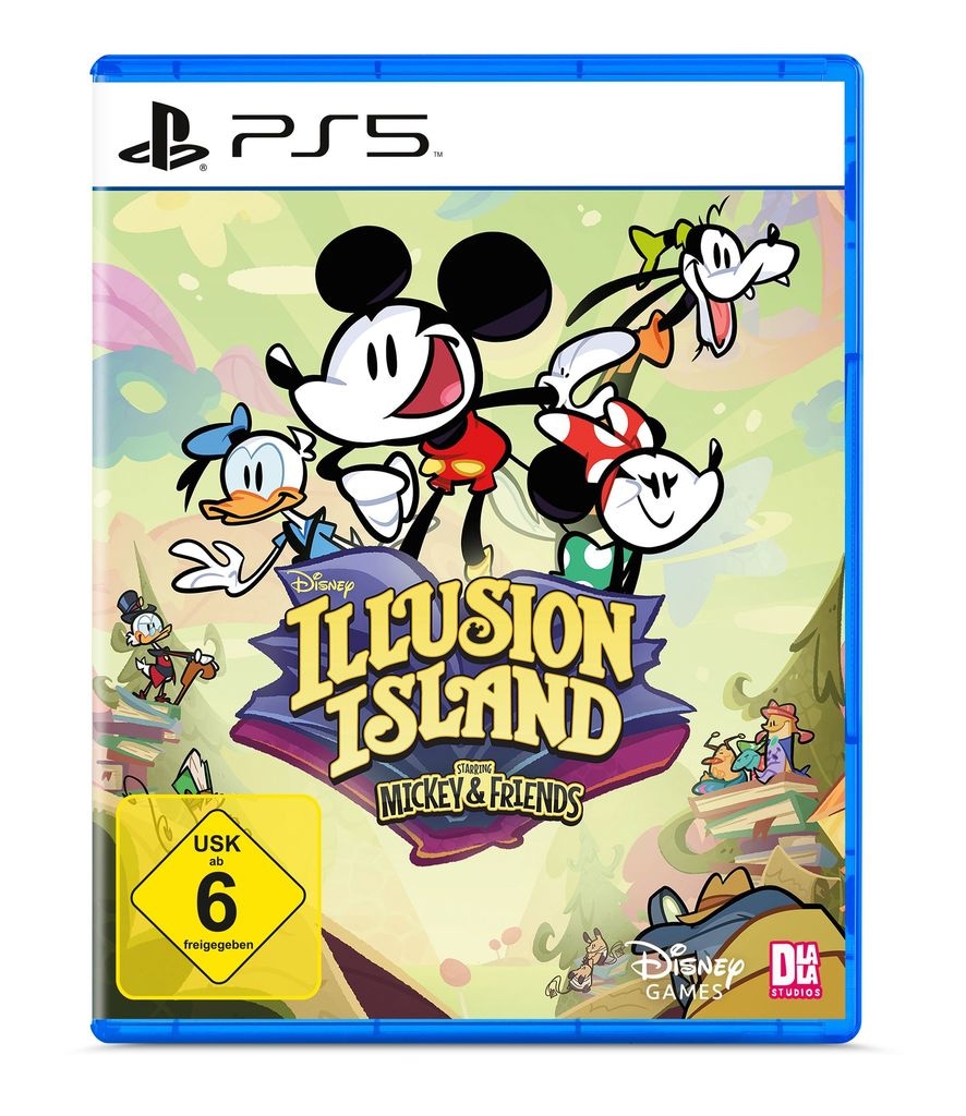 Nighthawk Spielesoftware "Disney Illusion Island Mickey & Friends" PlayStation 5