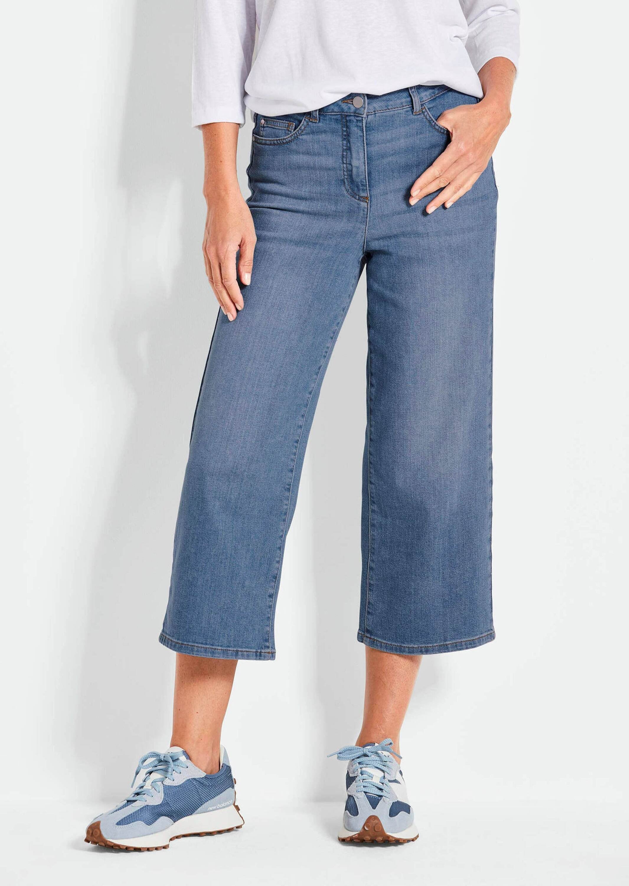 GOLDNER 2-in-1-Hose »Culotte Bequeme Culotte in verkürzter Länge«