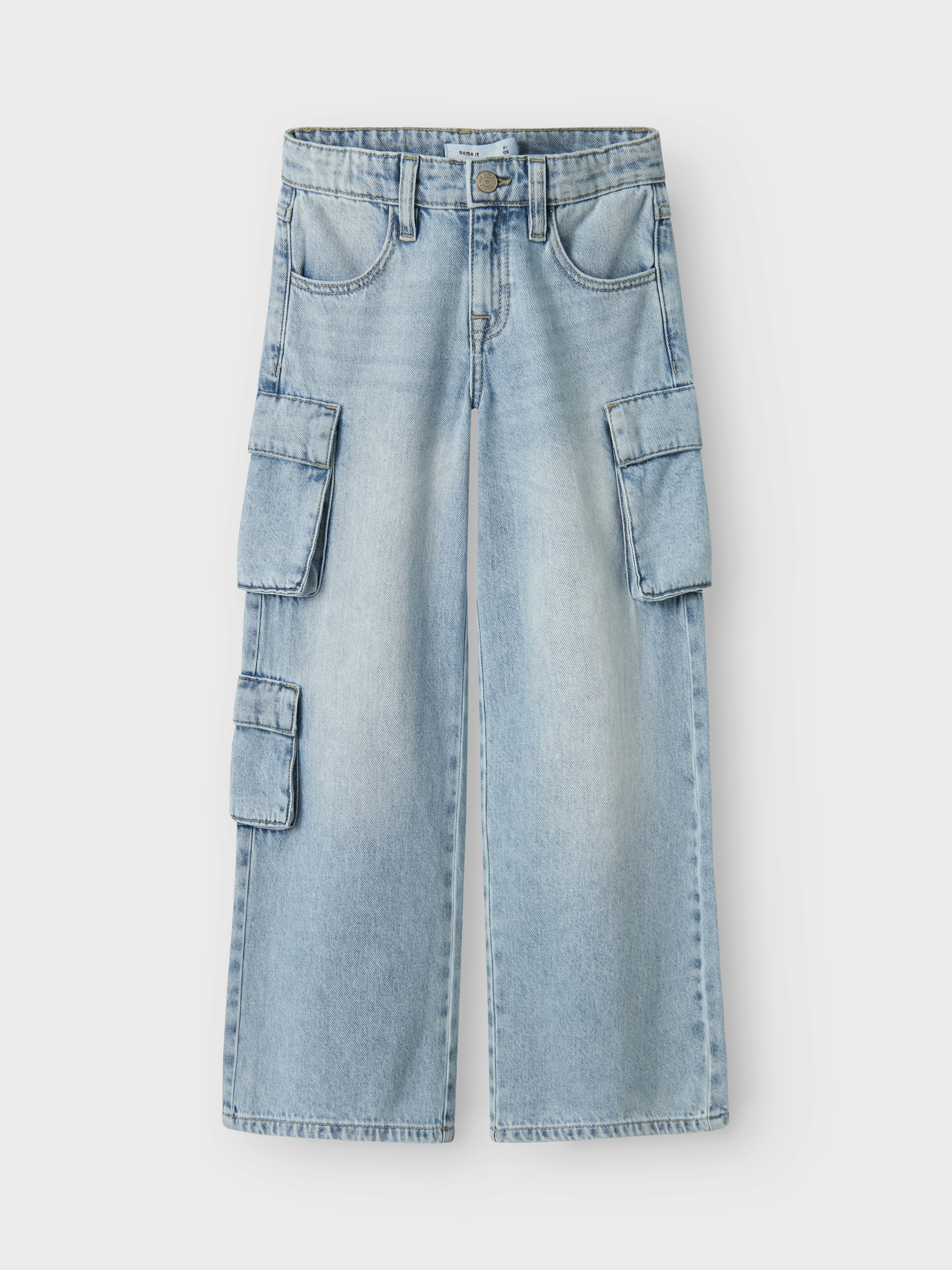 Name It Weite Jeans »NKFBELLA WIDE CARGO JEANS 8772-BE NOOS«