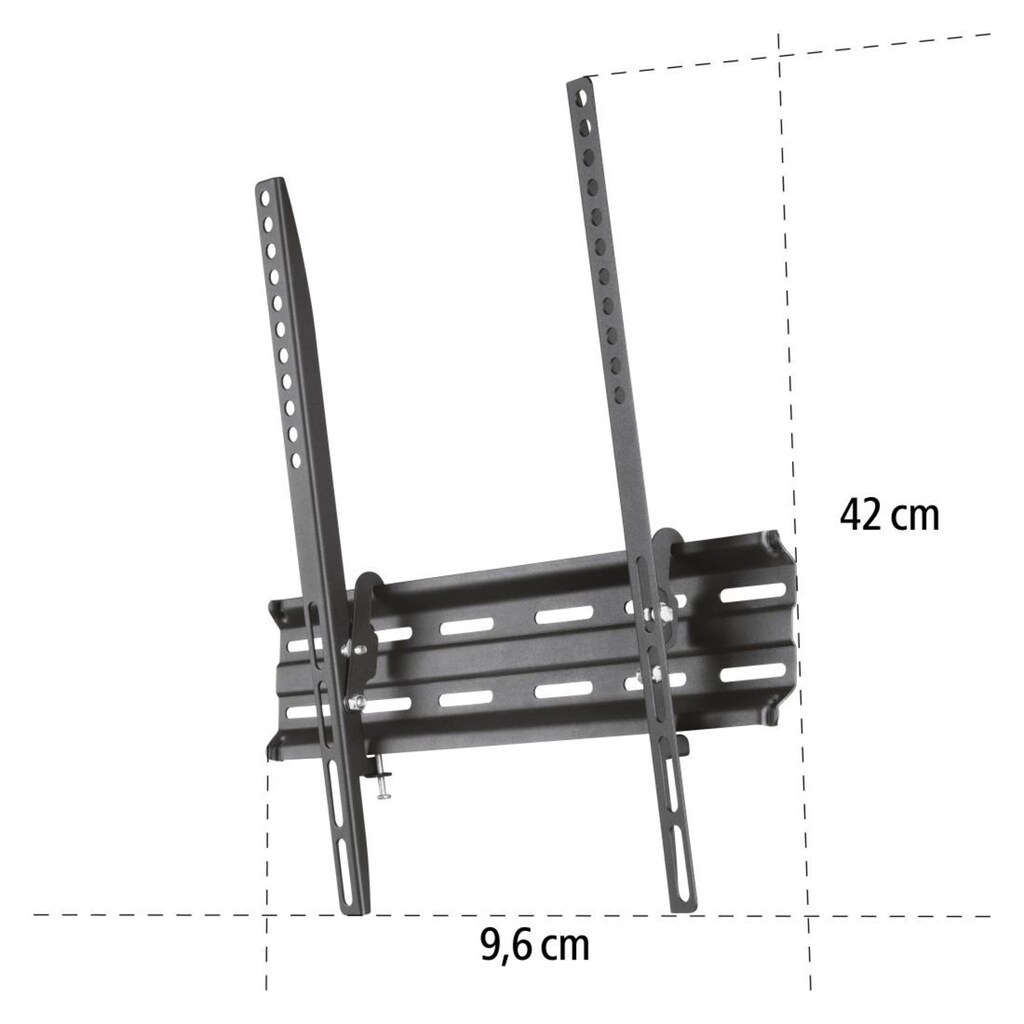 Hama TV-Wandhalterung »TILT, 1 Stern, 81 - 165 cm (32"- 65"), 43", 50", 55", 65", 75"«