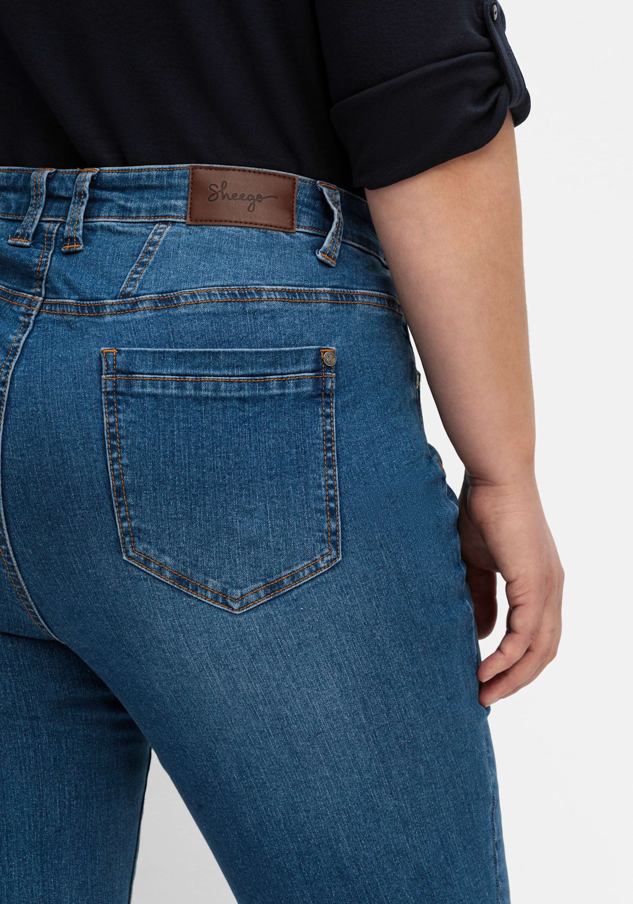 Sheego Bequeme Jeans, (1 tlg.)