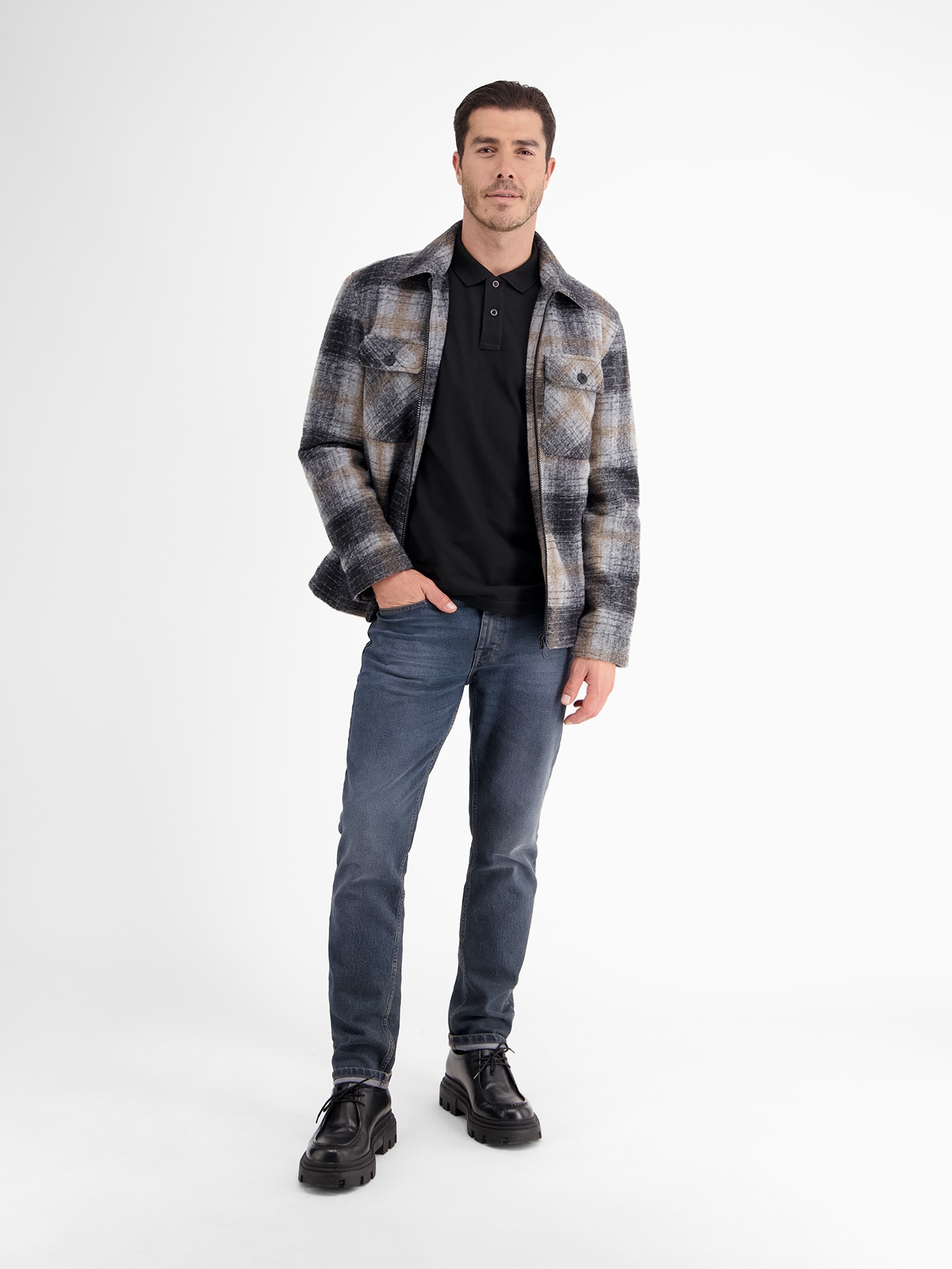 LERROS Poloshirt »Poloshirt mit COOL & DRY Funktion in Piqué-Qualität« Atmungsaktiver Baumwollmix, Feine Piqué-Qualität, Zeitloser Polo-Style