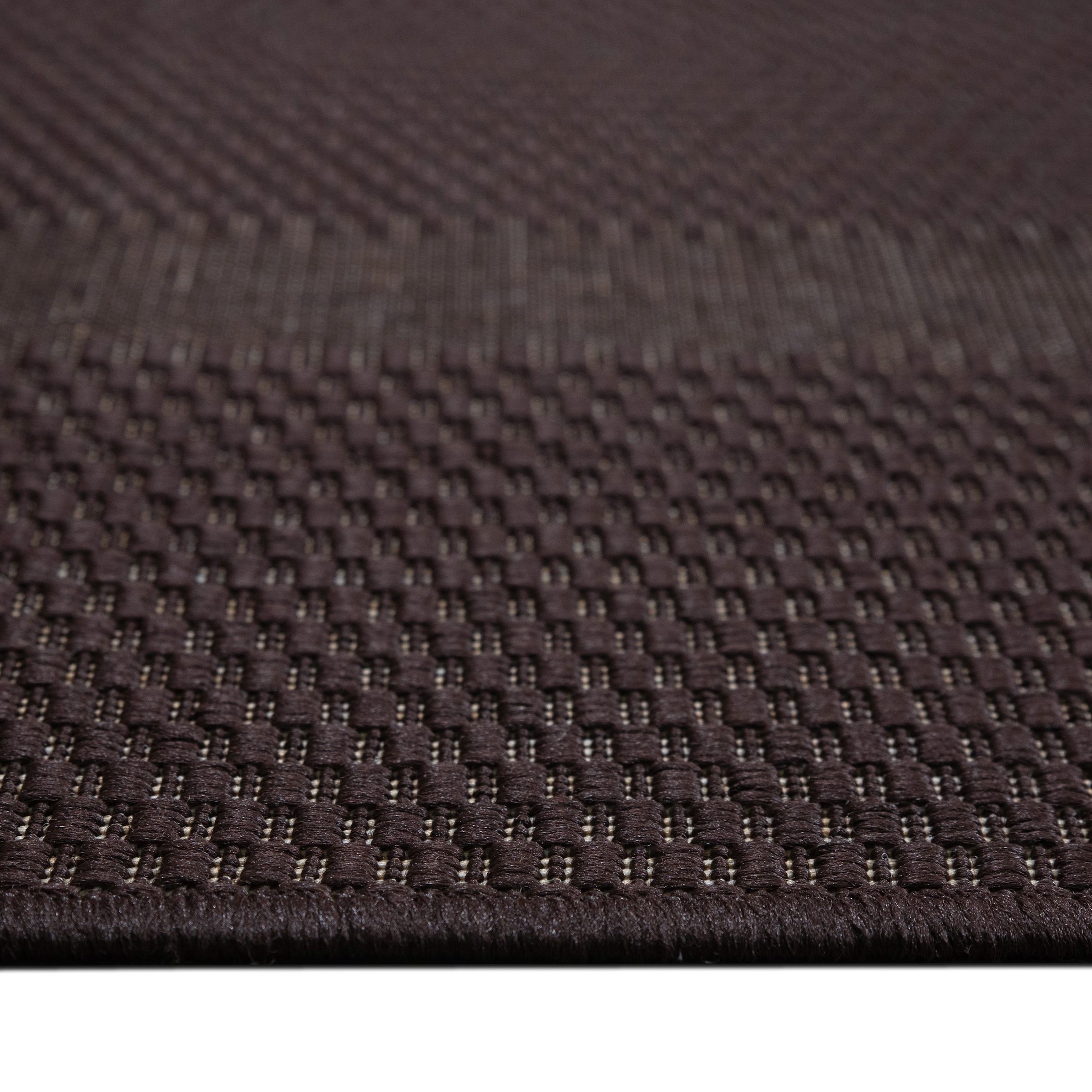 my home Teppich »Venedig Bordüre auch als Läufer erhältlich«, rechteckig, 3 mm Höhe, In- und Outdoor geeignet, Sisal-Optik, Wetterfest & UV-beständig
