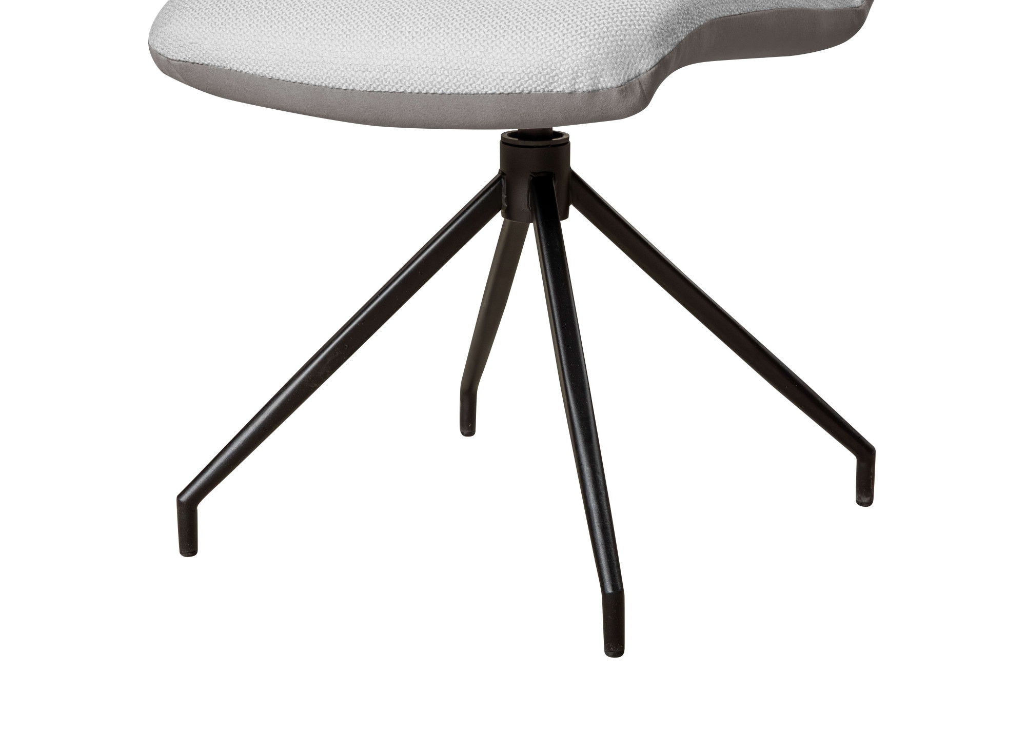 OTTO home Drehstuhl »Bruna Esszimmerstuhl,Polsterstuhl, Küchenstuhl, 4-Fußstuhl« () 360° drehbar, mit automatischer Rückstellung, 2-Stoff-Design