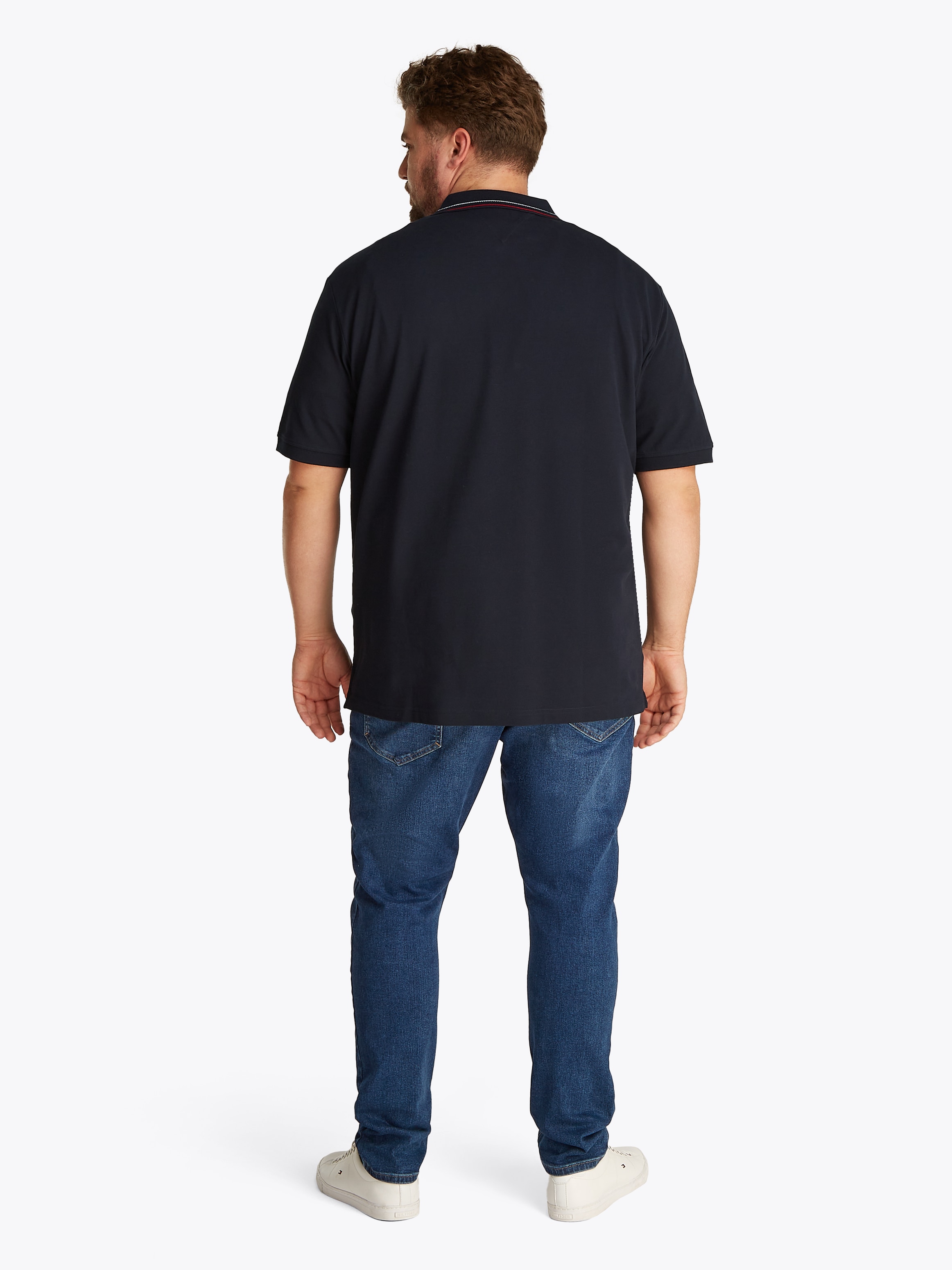 Tommy Hilfiger Big & Tall Poloshirt »BT-PLACKET INTEREST REG POLO-B«, Große Größen