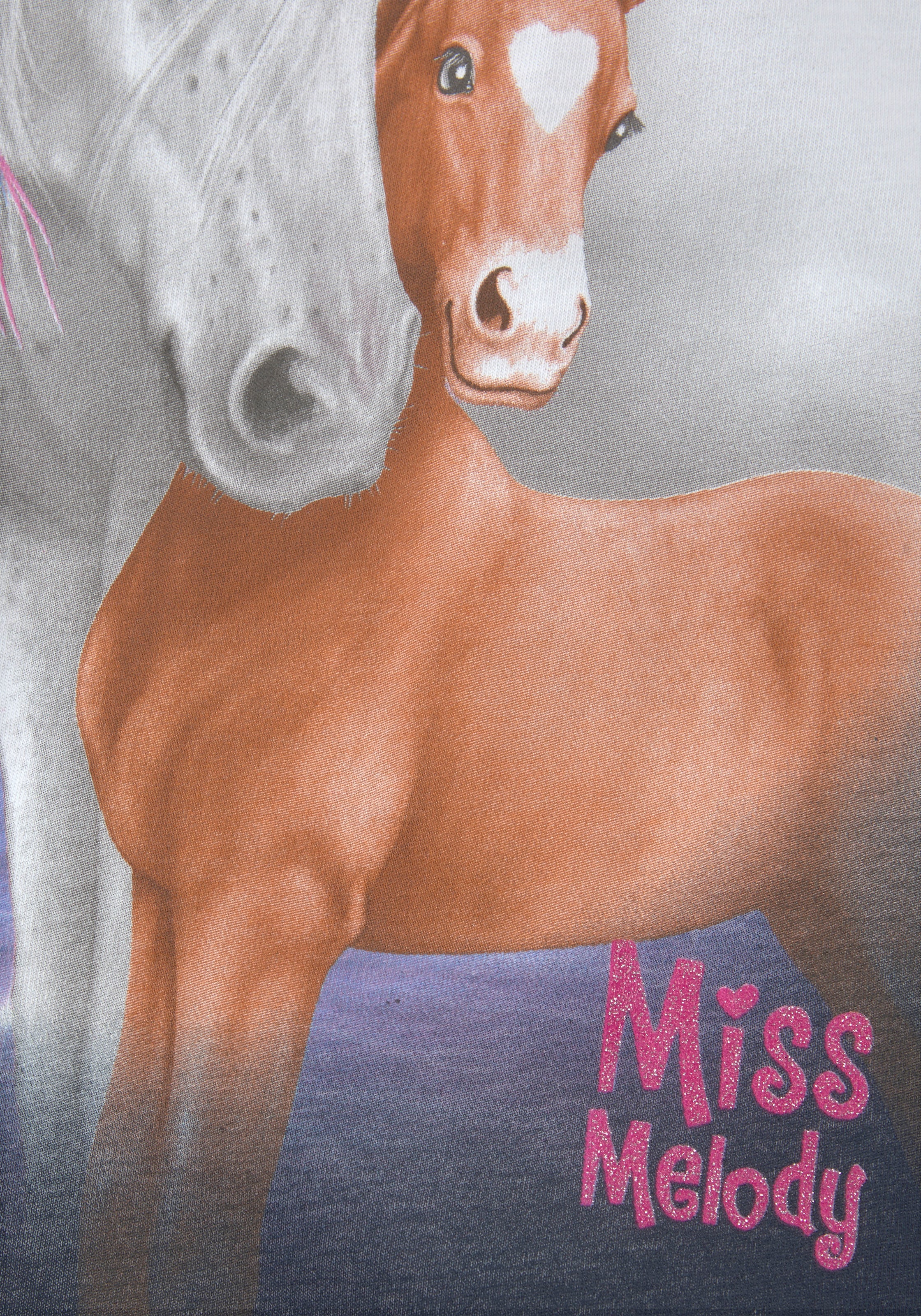 Miss Melody Langarmshirt & Leggings, (Set, 2 tlg.), mit tollen  Pferdedrucken bei ♕