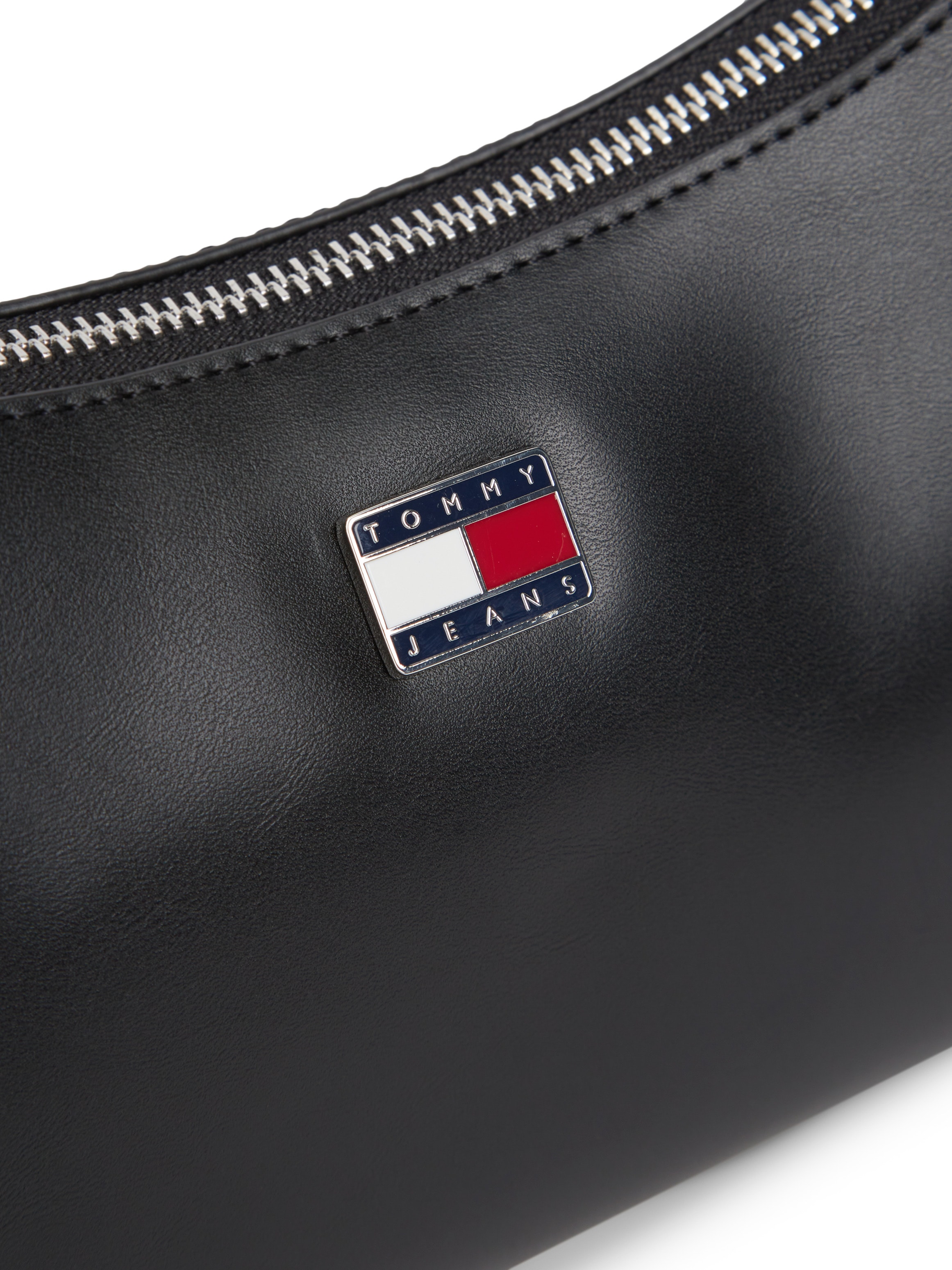 Tommy Jeans Schultertasche »TJW CITY CHARM SHOULDER BAG« Damen Schultertasche, Henkeltasche mit farbigem Schmuckelement