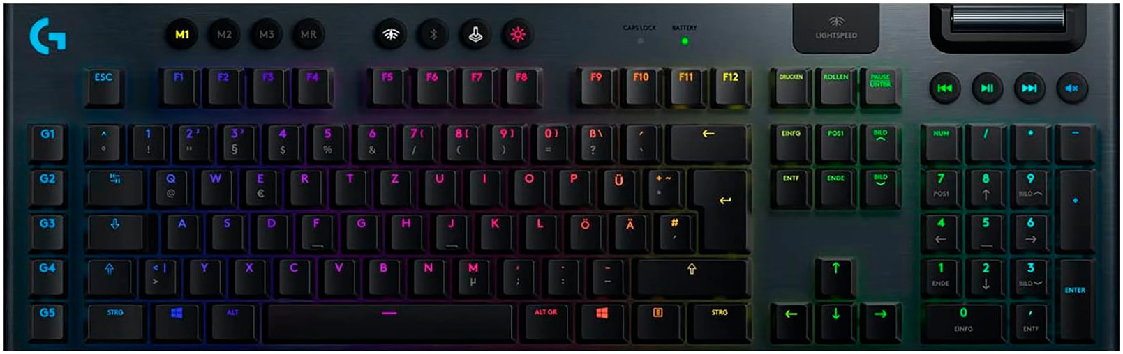 Logitech G Gaming-Tastatur »G915 LIGHTSPEED tactile«