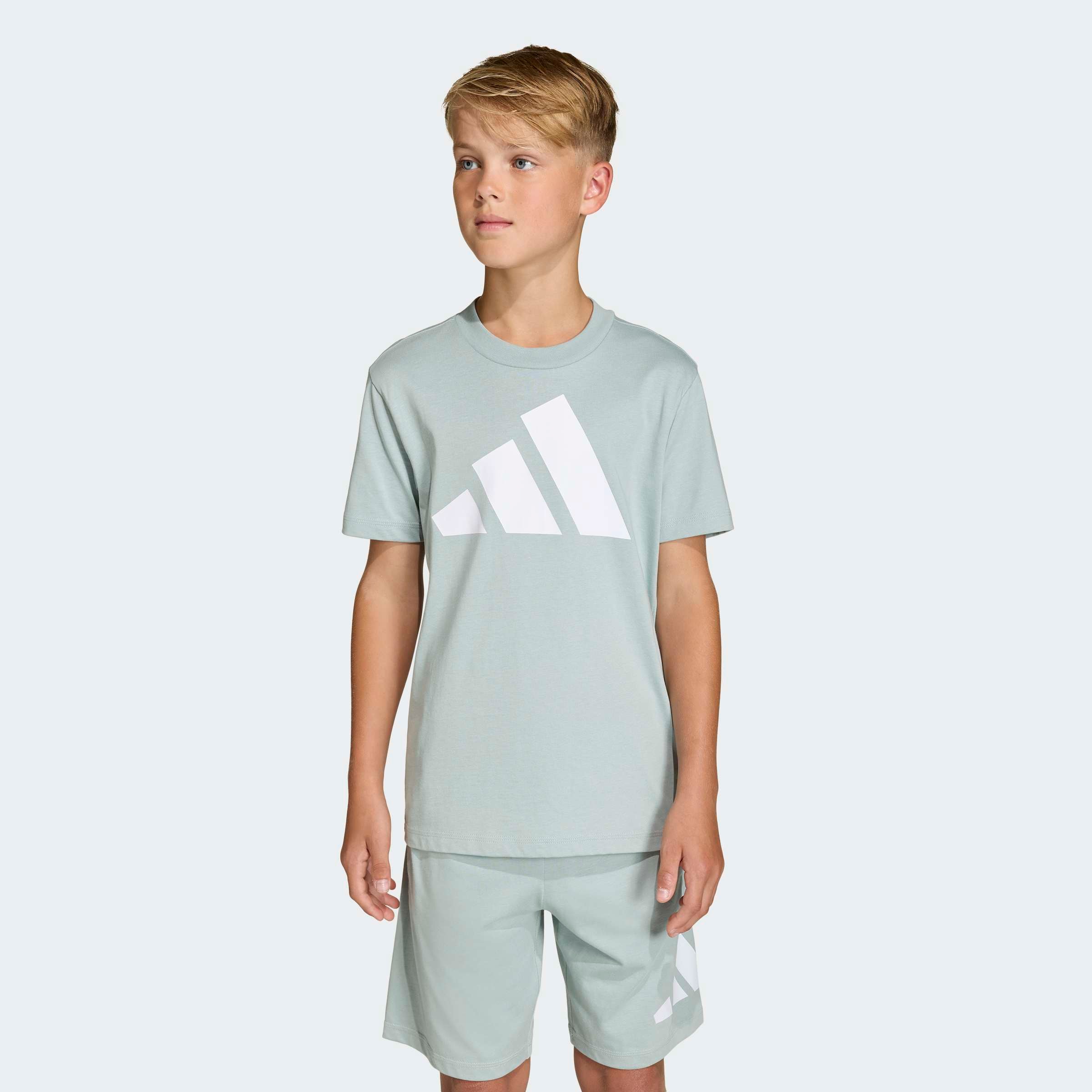 adidas Sportswear T-Shirt »ESSENTIALS KIDS« für Kinder und Teens, mit Rundhalsausschnitt, aus 100 % Baumwolle