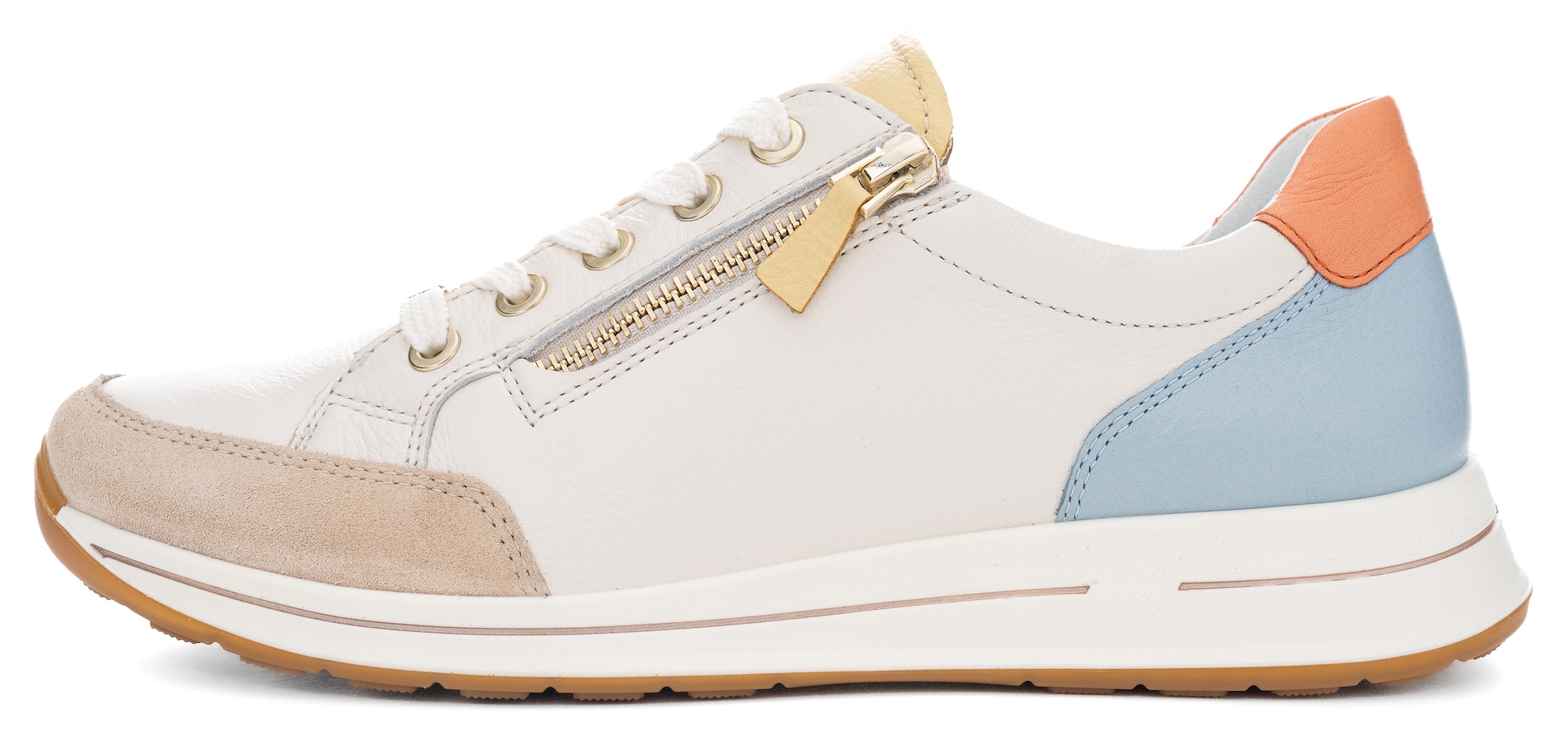 Ara Keilsneaker »OSAKA«, Freizeitschuh, Schnürschuh, Komfortschuh in Weite H (= sehr weit)