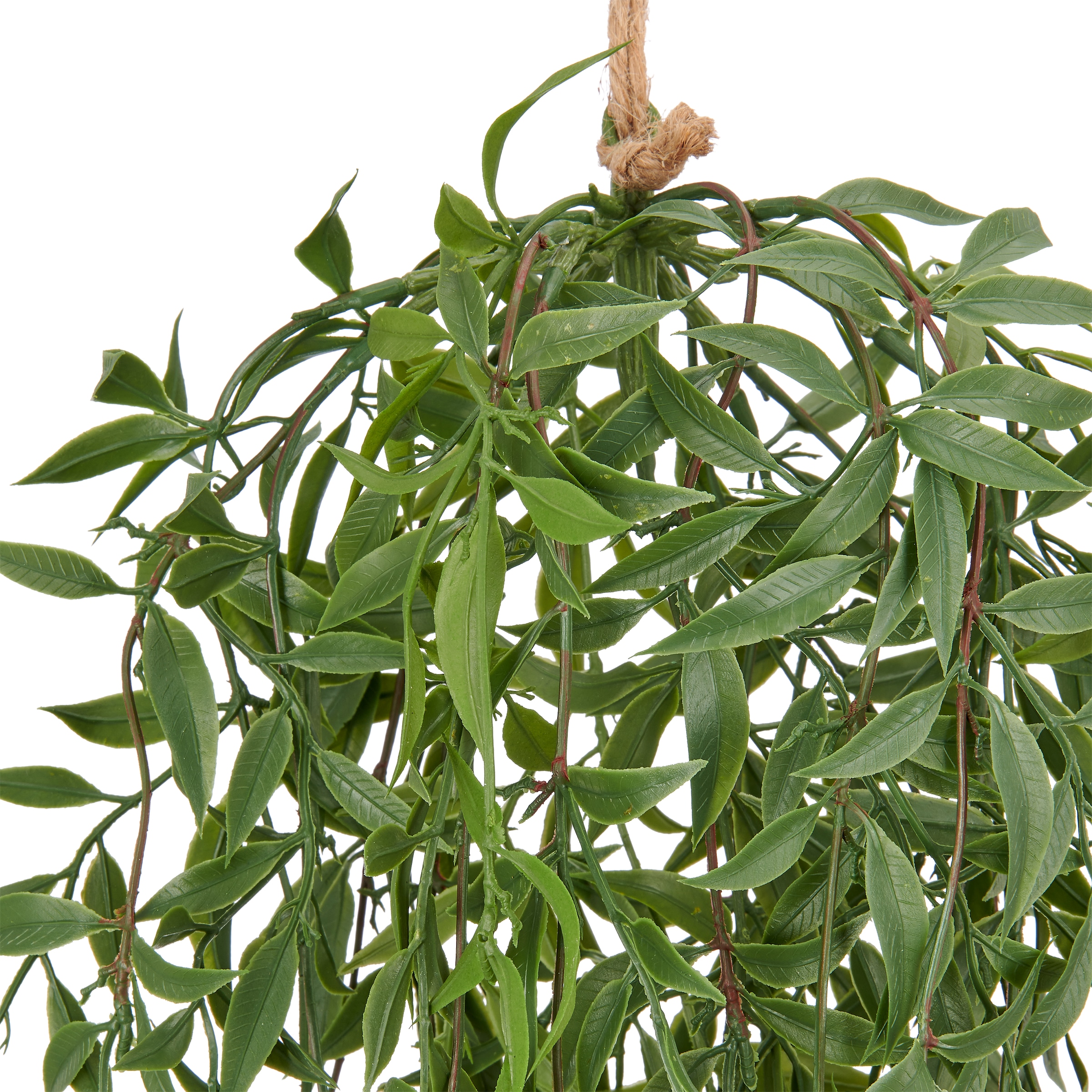 Creativ green Kunstranke »Weidenblatthänger« mit naturgetreu gestaltetem Blattwerk