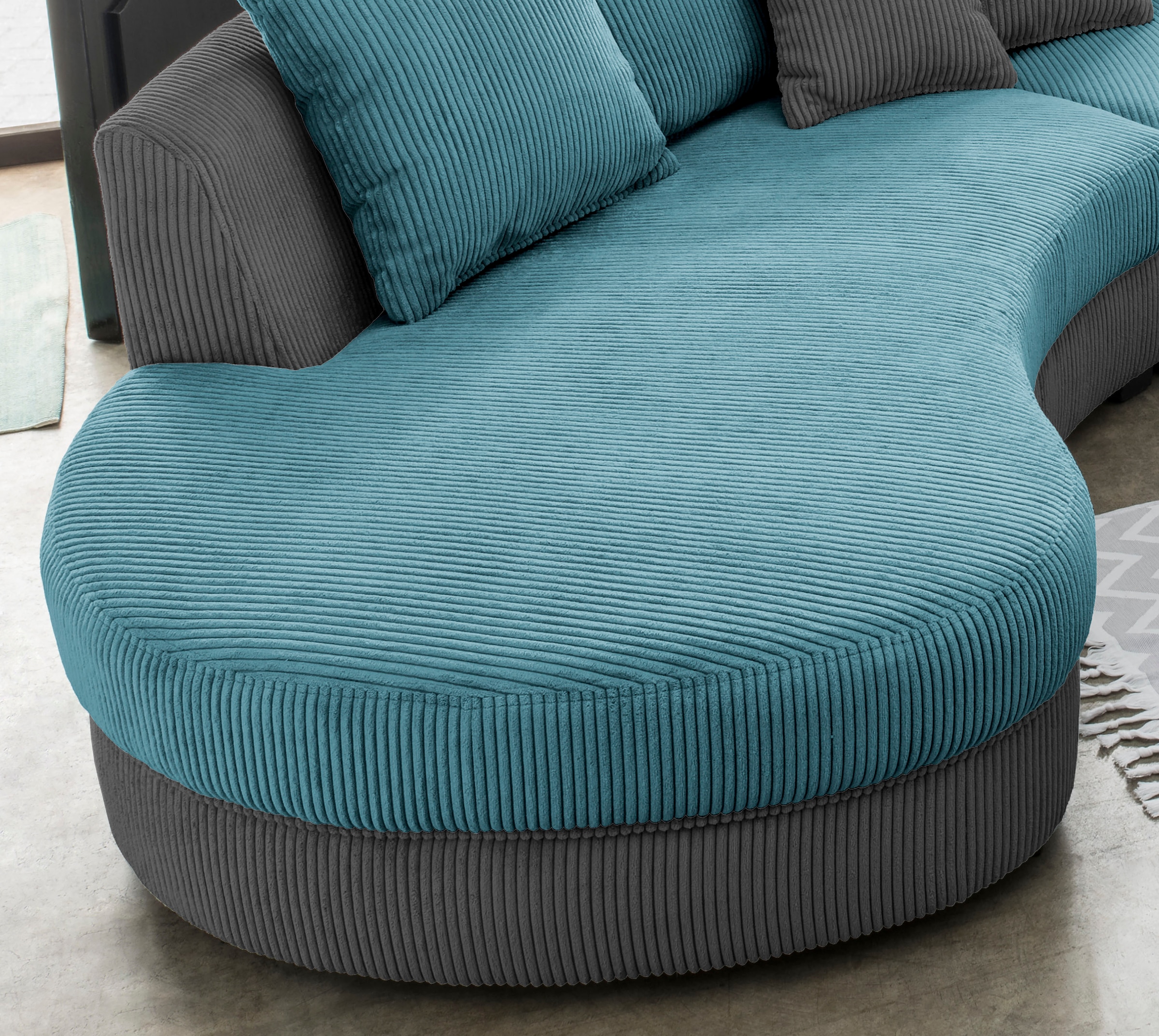INOSIGN Ecksofa »Limoncello organische Formensprache, OTTOs Choice, L-Form«, ergonomische Form