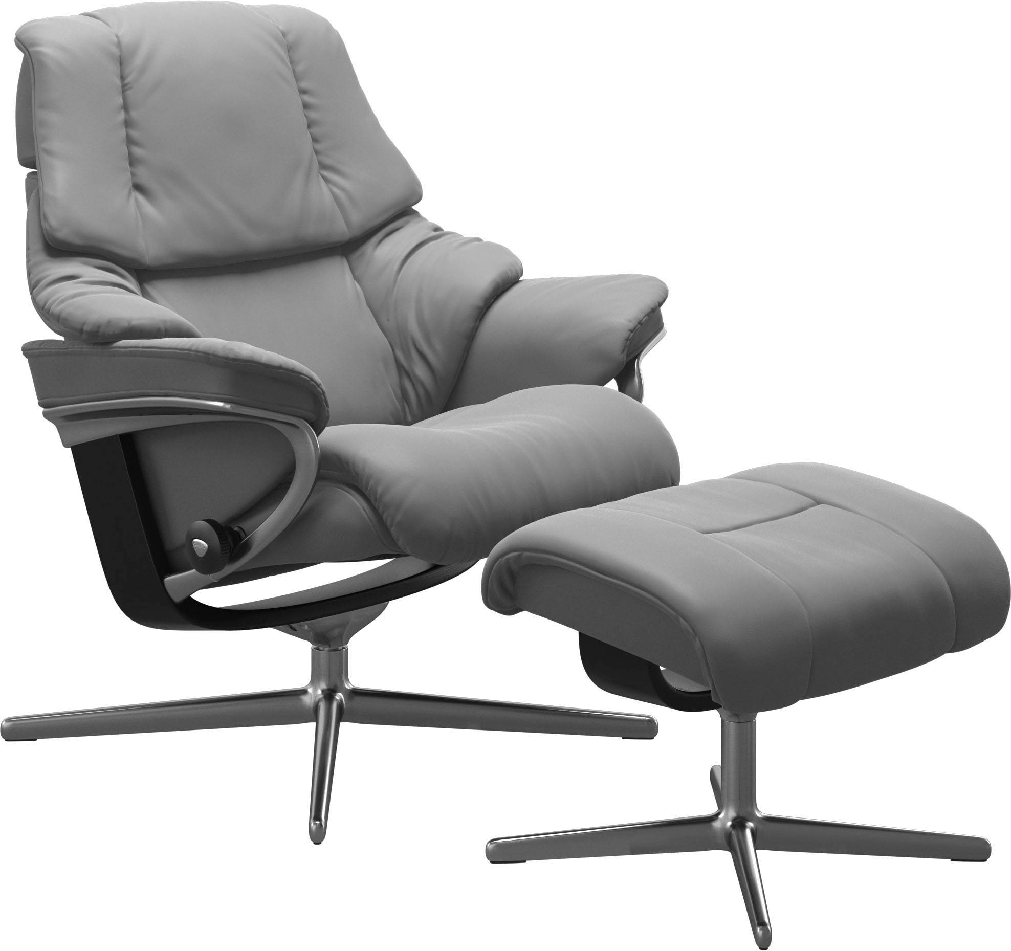 Stressless® »Reno« mit Cross Base, Größe S, M & L, Holzakzent Schwarz