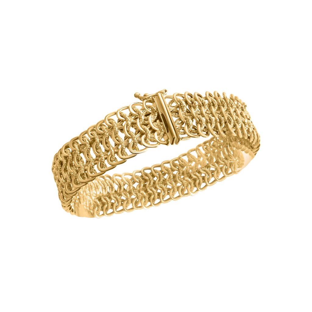 Firetti Gliederarmband »Schmuck Geschenk Gold 333 Goldarmband Fantasieglieder«