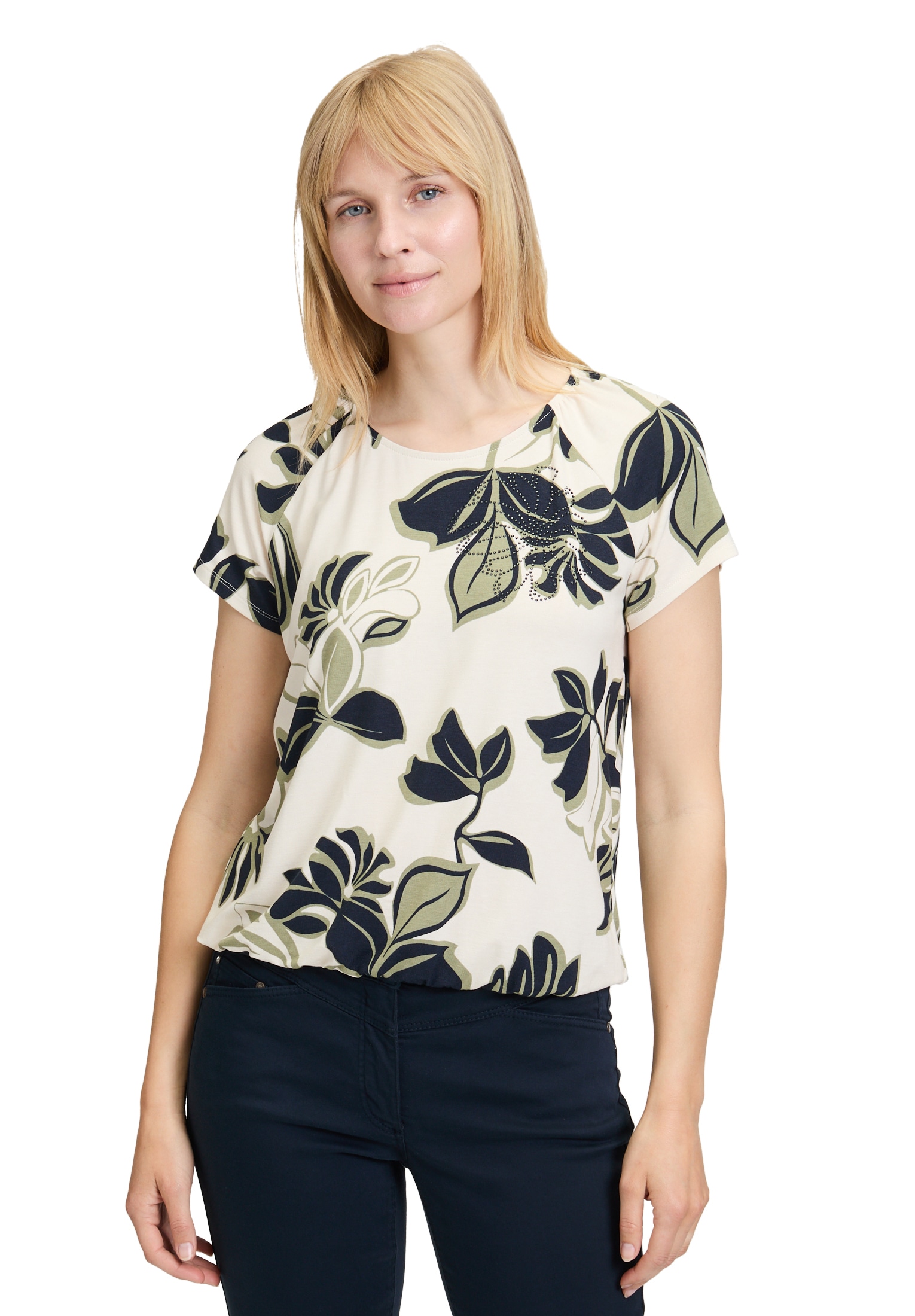 Betty Barclay T-Shirt »Printshirt mit Gummizug«