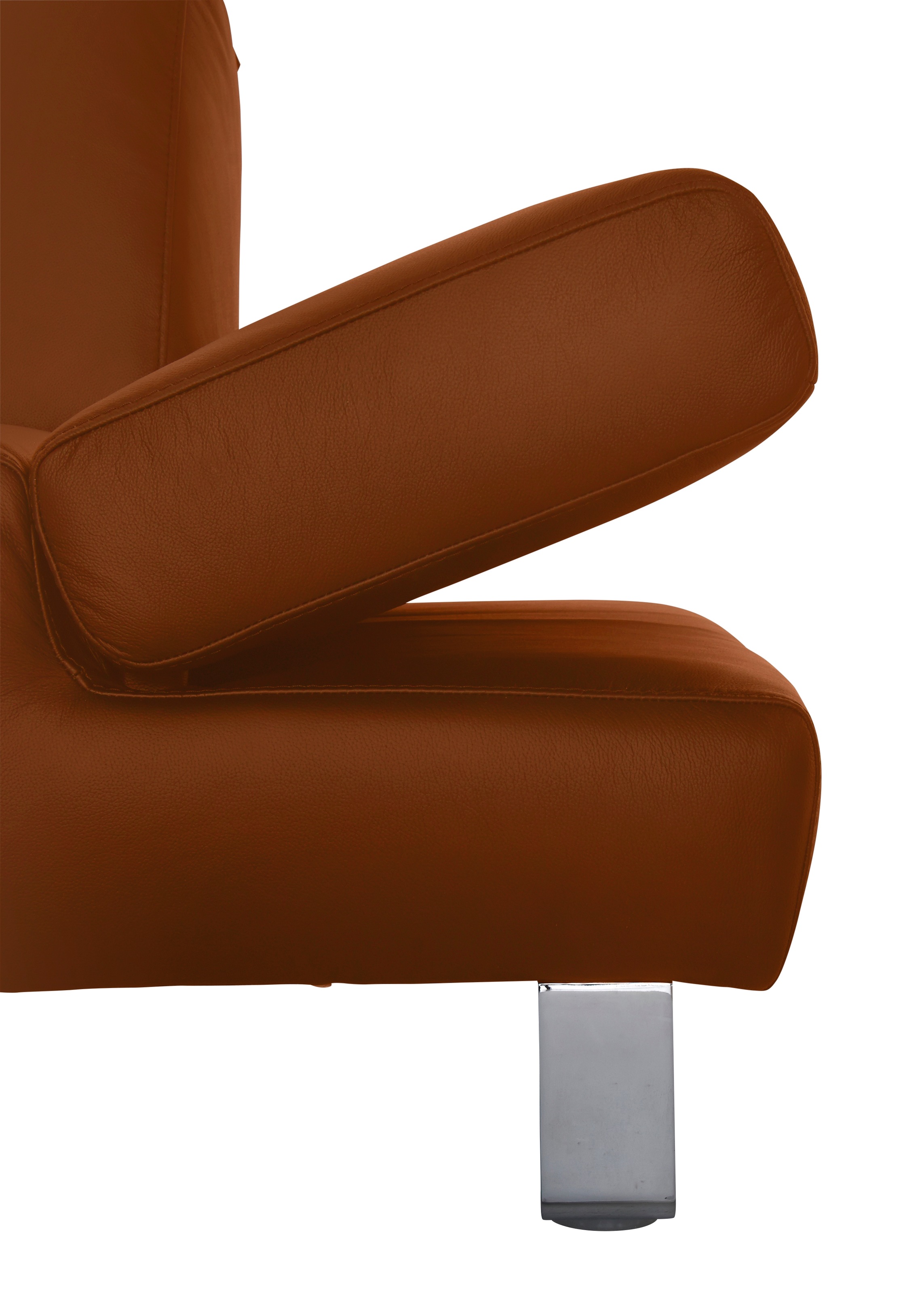 W.SCHILLIG 3-Sitzer »taboo Designsofa mit hohem Sitzkomfort«, mit Übertiefe, inklusive Armlehnenverstellung