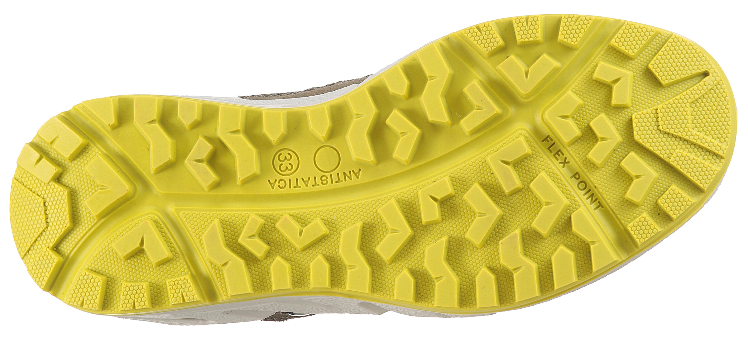 Ricosta Sneaker »Trailer WMS: normal«  Klettschuh mit herausnehmbarer Sohle, Größenschablone zum Download