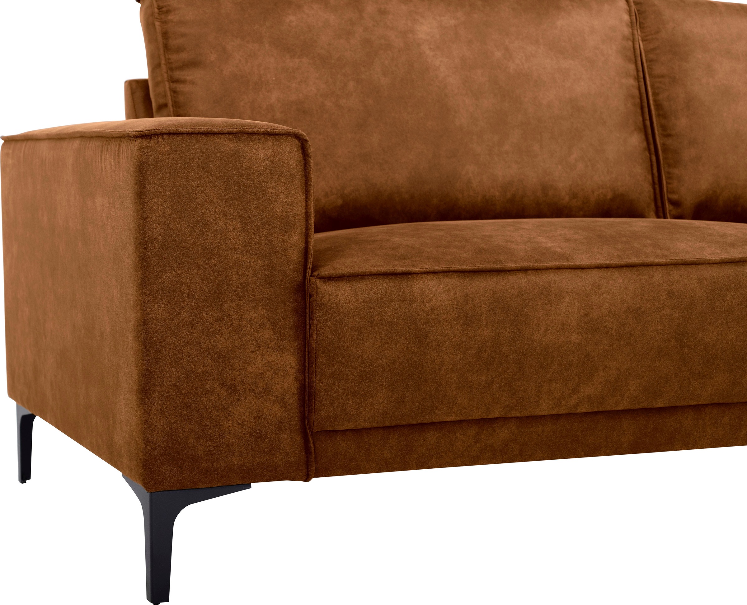 Places of Style Ecksofa »Oland«, 280 cm, im zeitlosem Design und hochwertiger Verabeitung